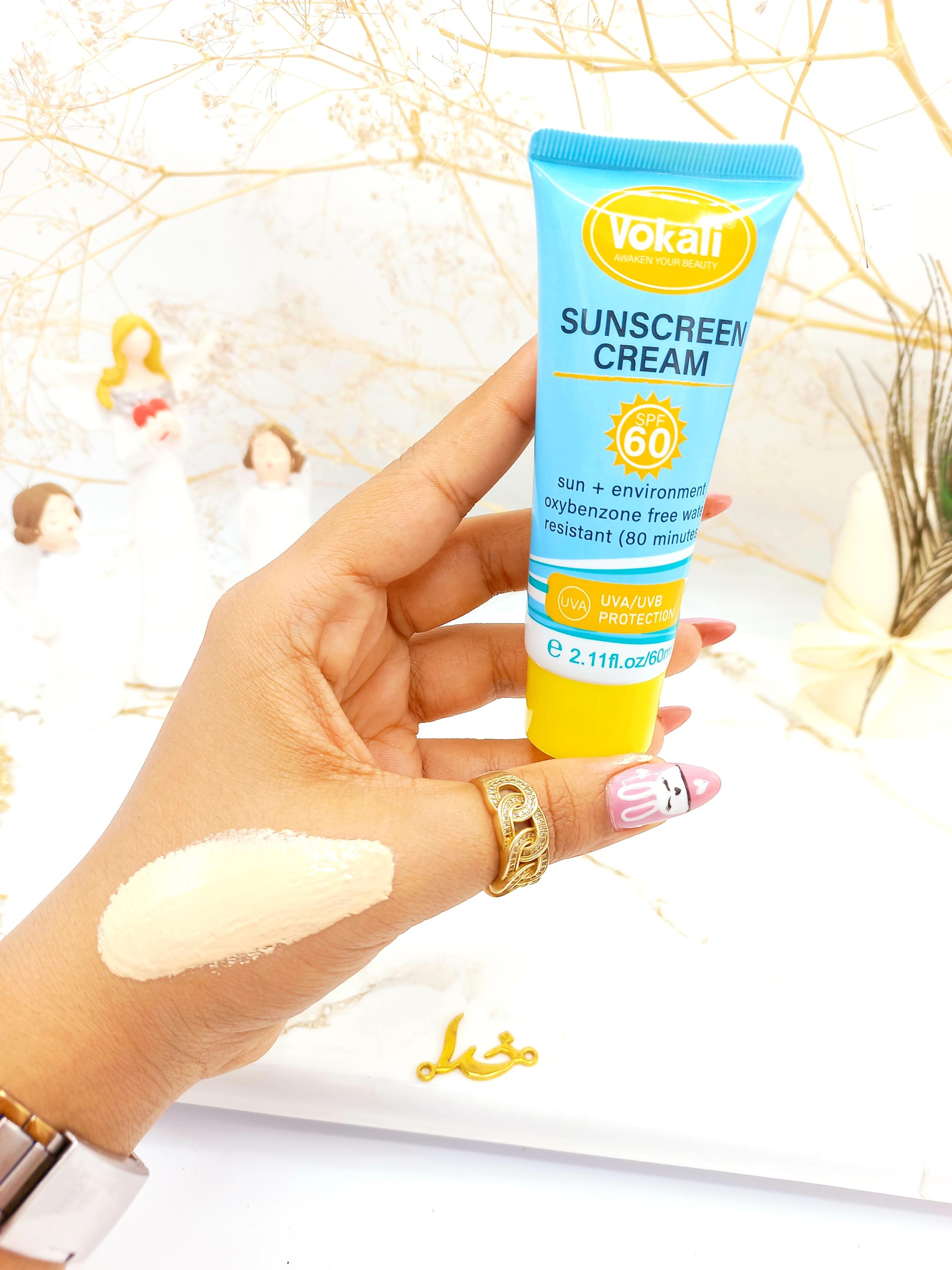 ضدآفتاب وکالی سان کدVokali Spf 60 کد cx7257