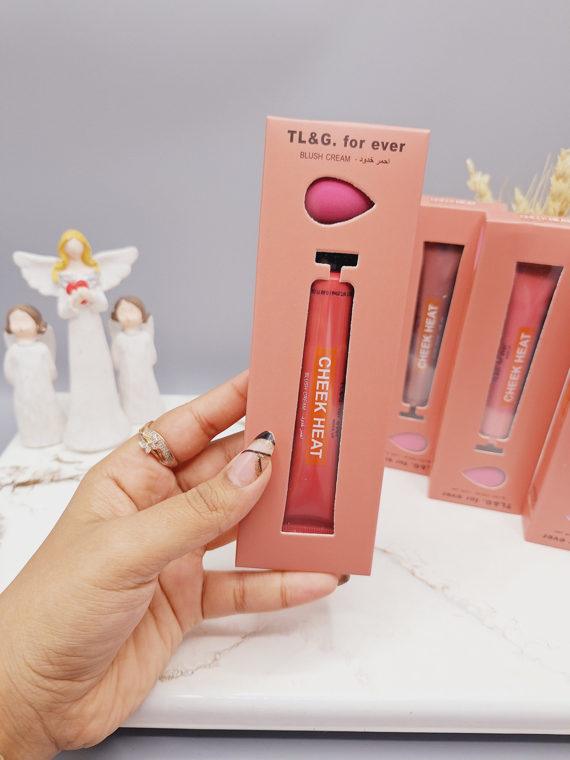 رژ گونه مایع پرطرفدار تیوپی پد دار برند فوراور کد 134