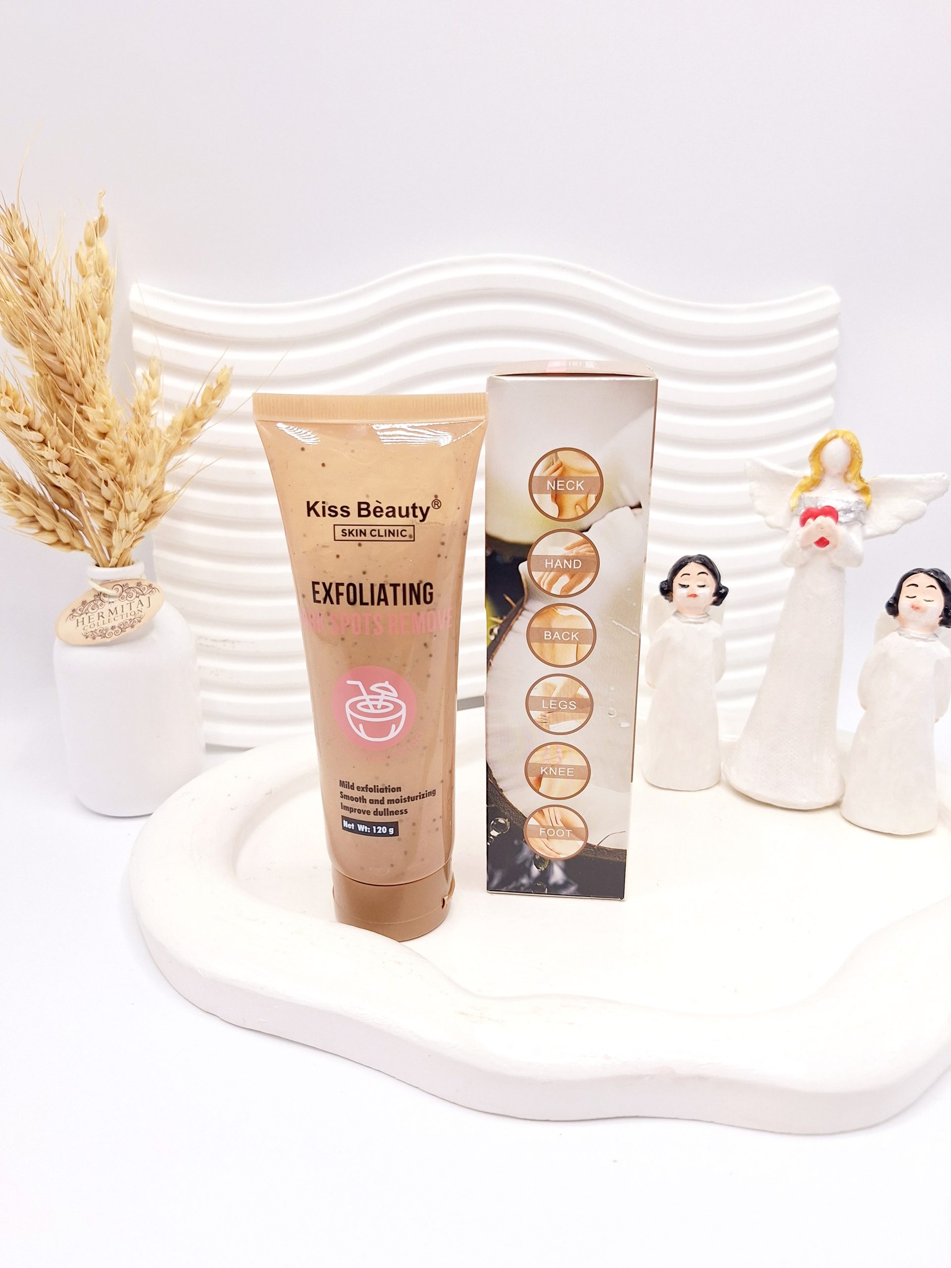 اسکراب لایه بردار روشن کننده و رفع تیرگی نارگیل برند کیس بیوتی کد 1241-07