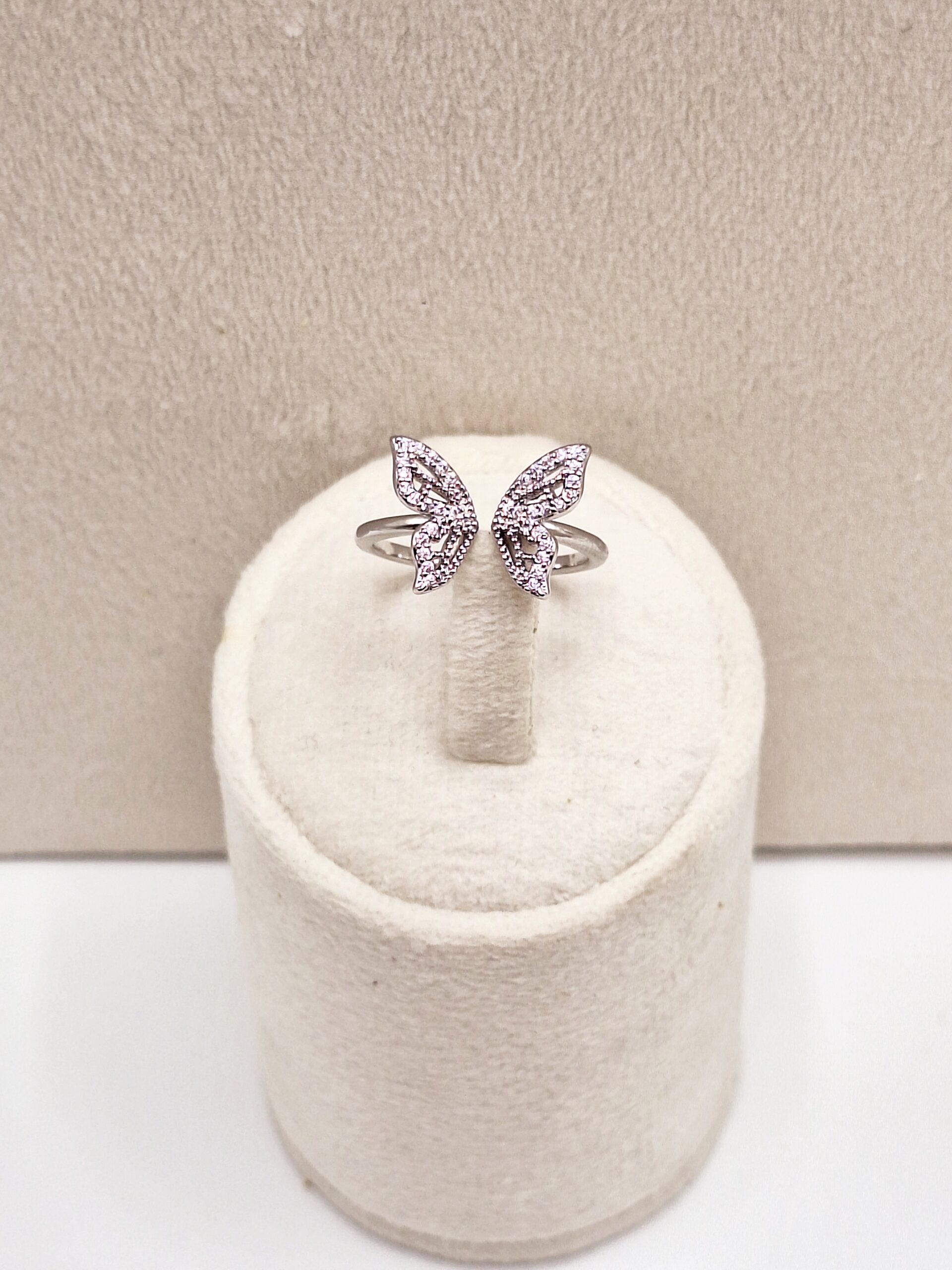 انگشتر پروانه مینمال فری سایز