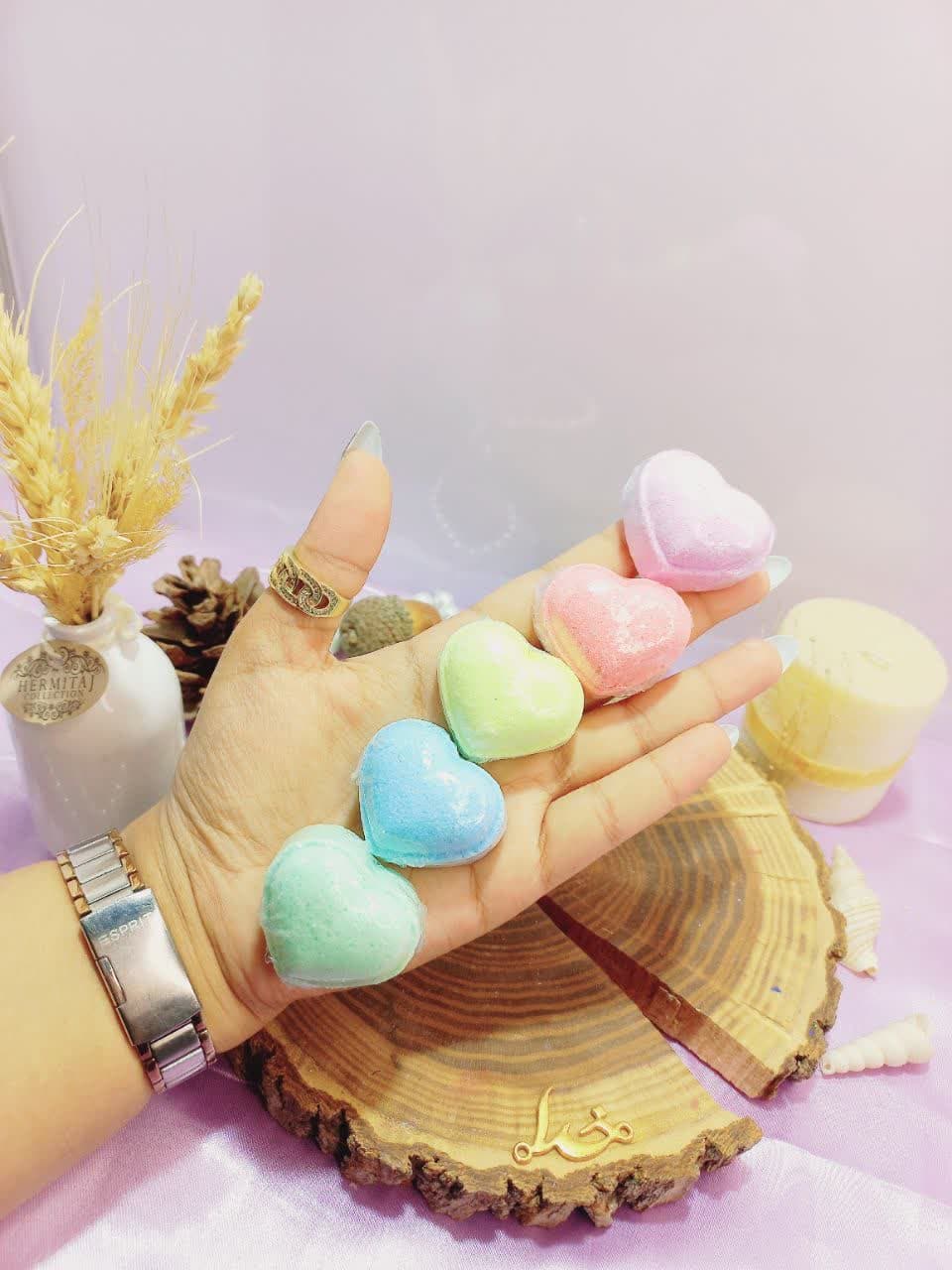 کوکتل و پدیکور قلبی ساده  20 گرمی با کیفیت با جوشش عالی