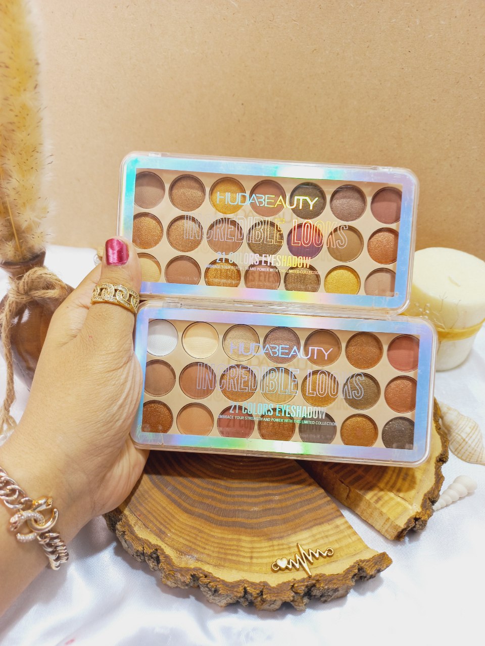 پالت سایه چشم پرطرفدار 21 رنگ هدی بیوتی HudaBeauty