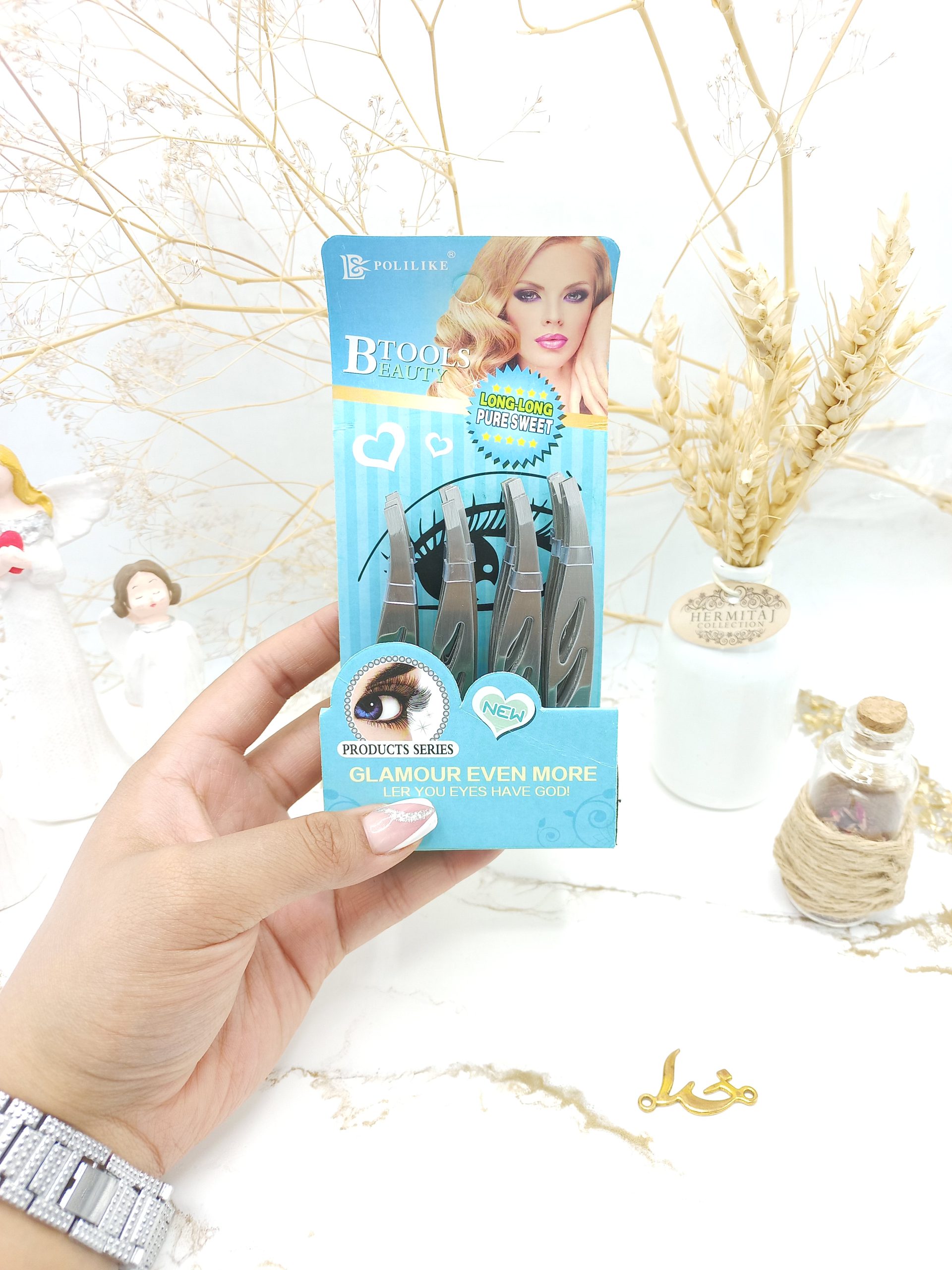 موچین استیل و با کیفیت BTOOLS EAUTY