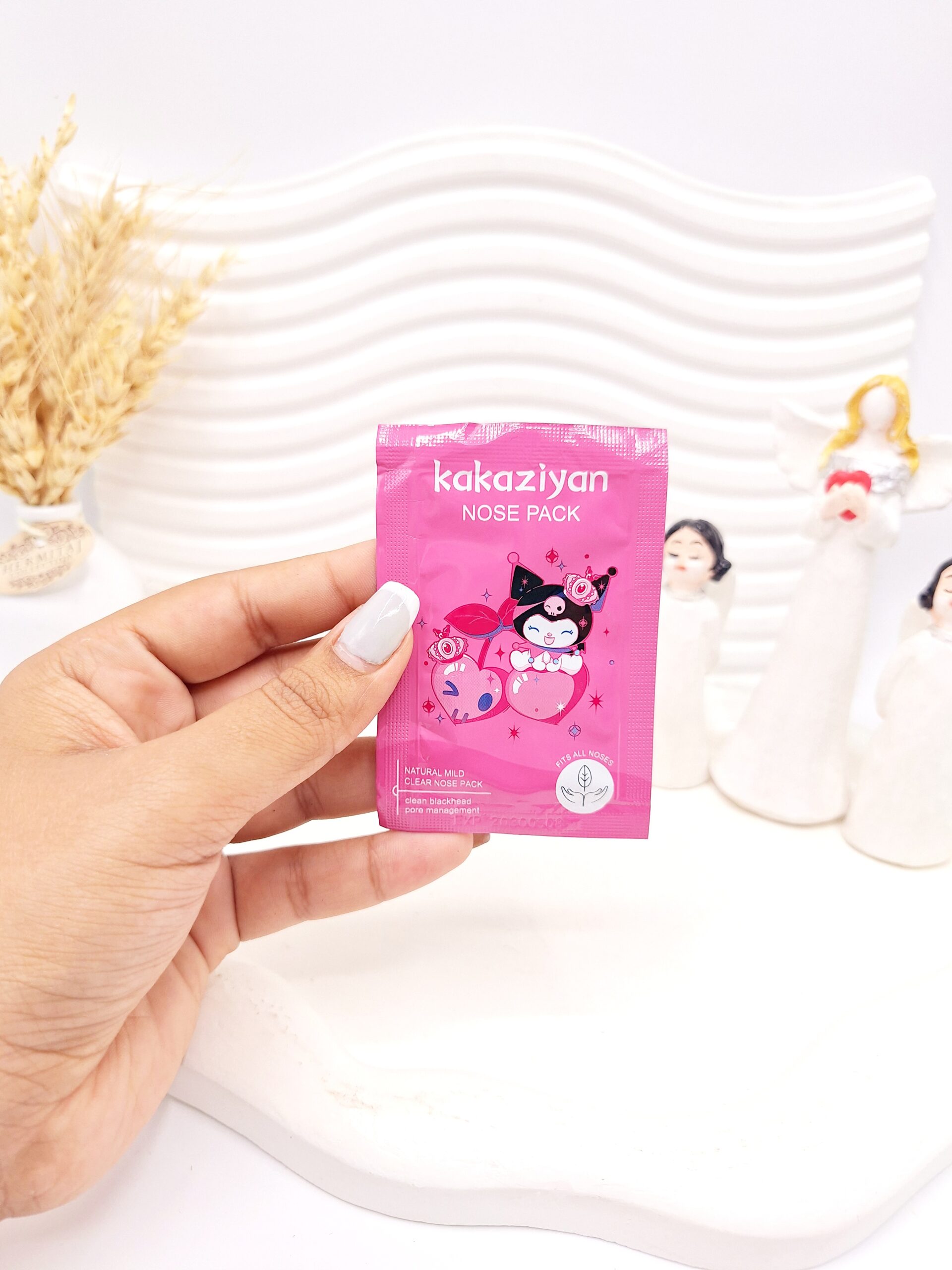 ماسک تکی جوش سرسیاه کرومی صورتی ساخت چین کد 6655