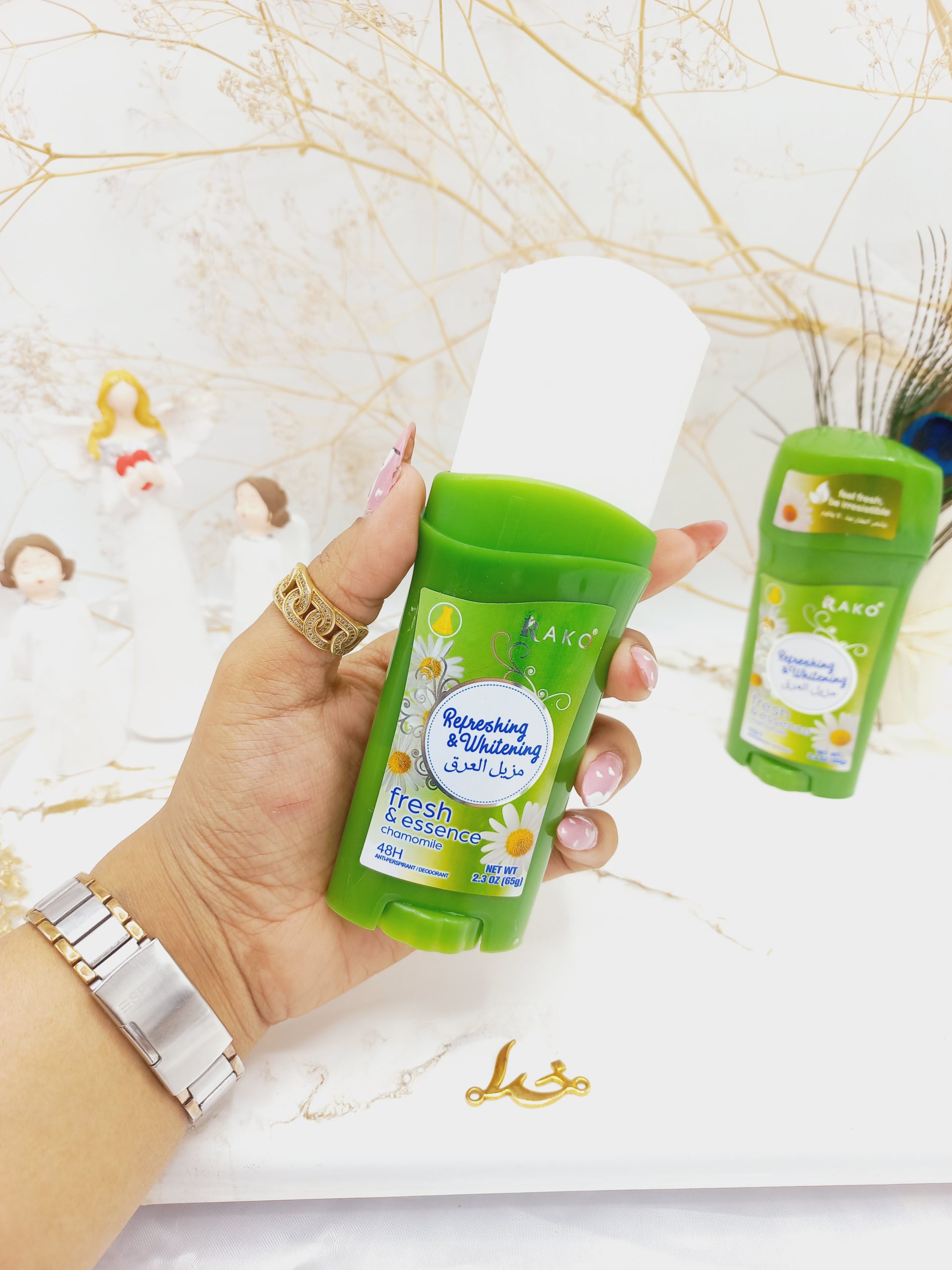 مام رولی زیر بغل رایحه گل بابونه 48 ساعته ضدتعریق راکو RAKO اصلی کد RK1132