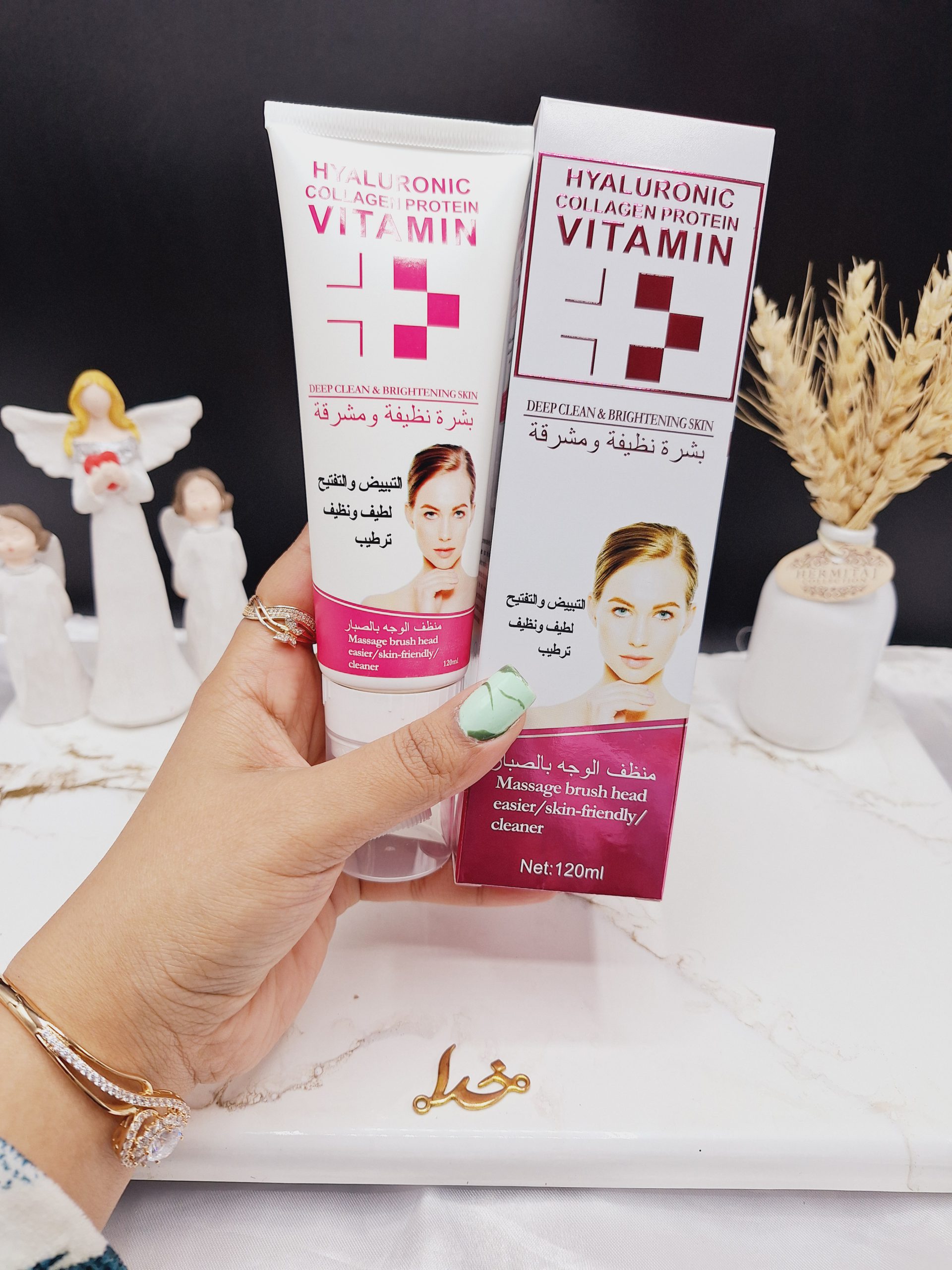 فوم شستشوی براش دار کلاژن هیالورونیک برند راکو RAKO کد RK1018