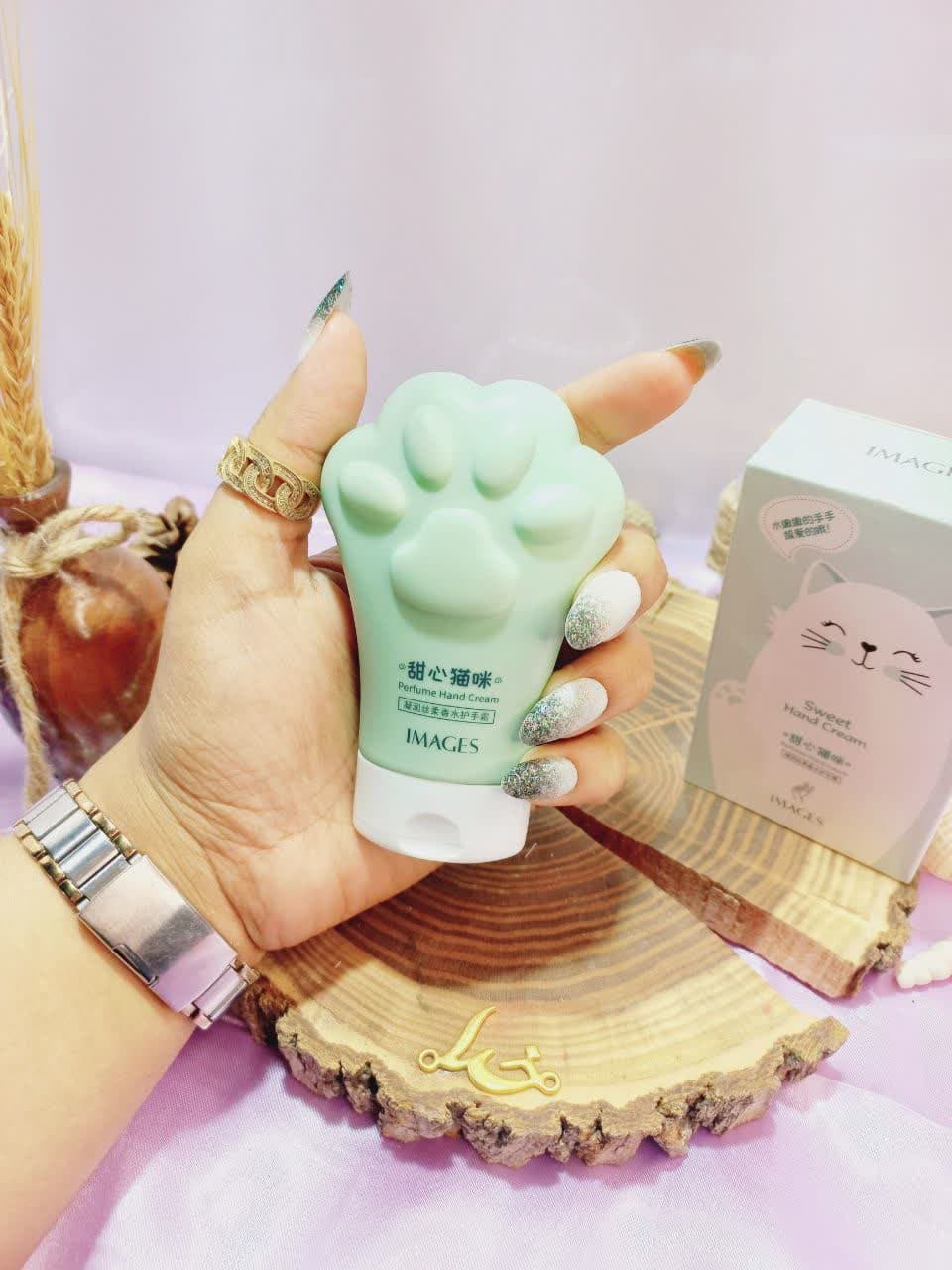 کرم مرطوب کننده و آبرسان  طرح پنجه گربه سبز ایمیجز images کد XXM80528