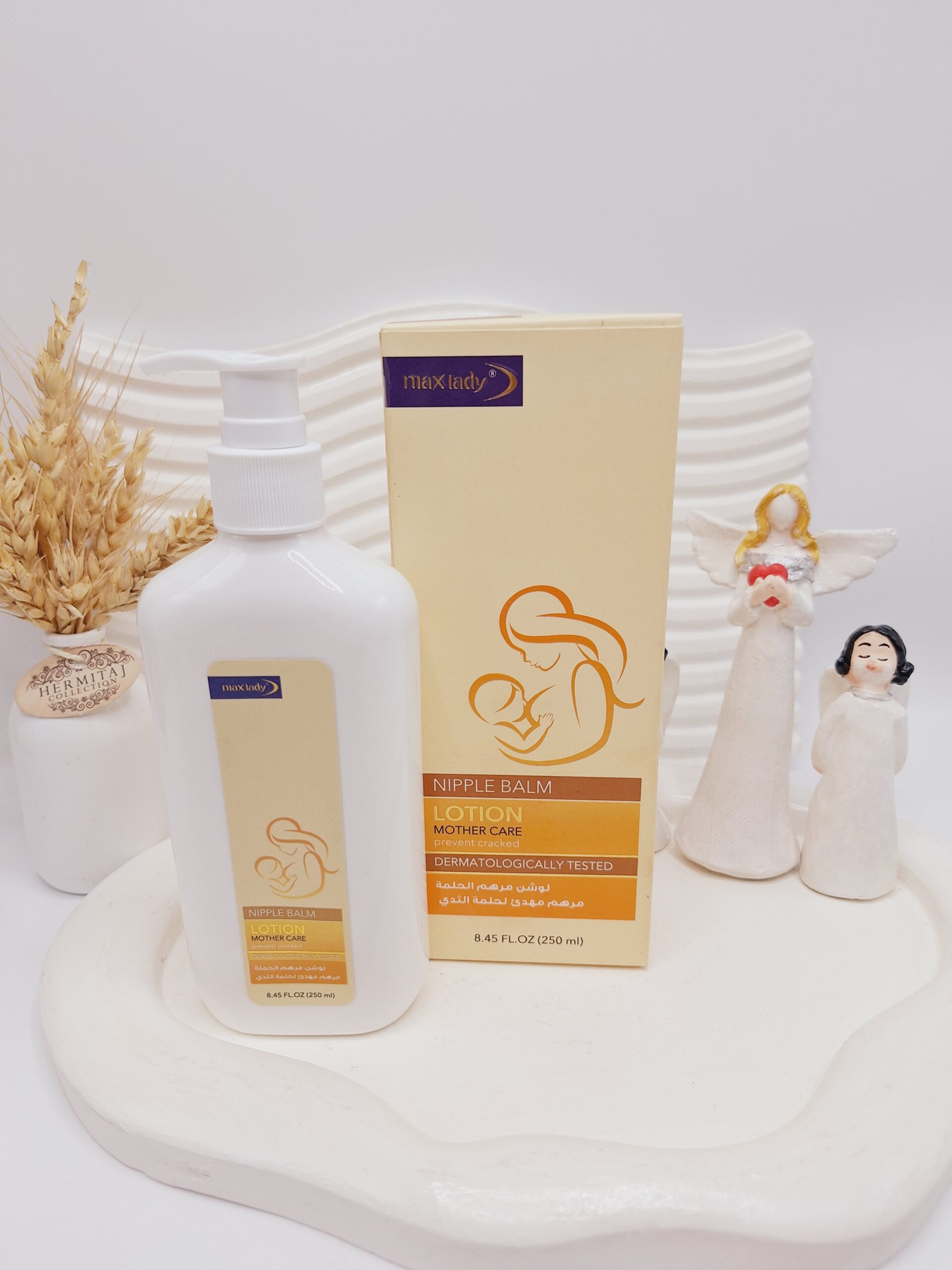 کرم لوسیون ضد ترک خوردگی و مرطوب کننده نوک سینه max lady کد 5060