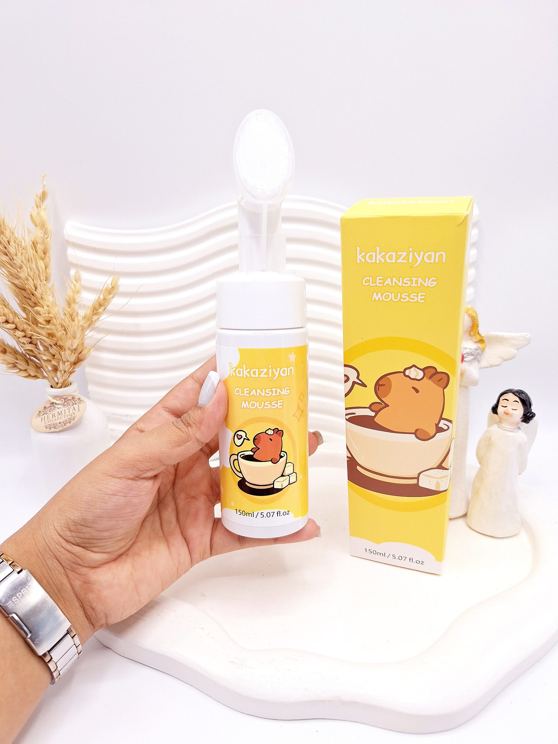 فوم روشن کننده براش دار خرسی کد KL002-2