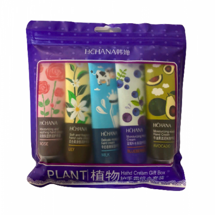 پک کرم مرطوب کننده دست 5 عددی HCHANA | پخش عمده