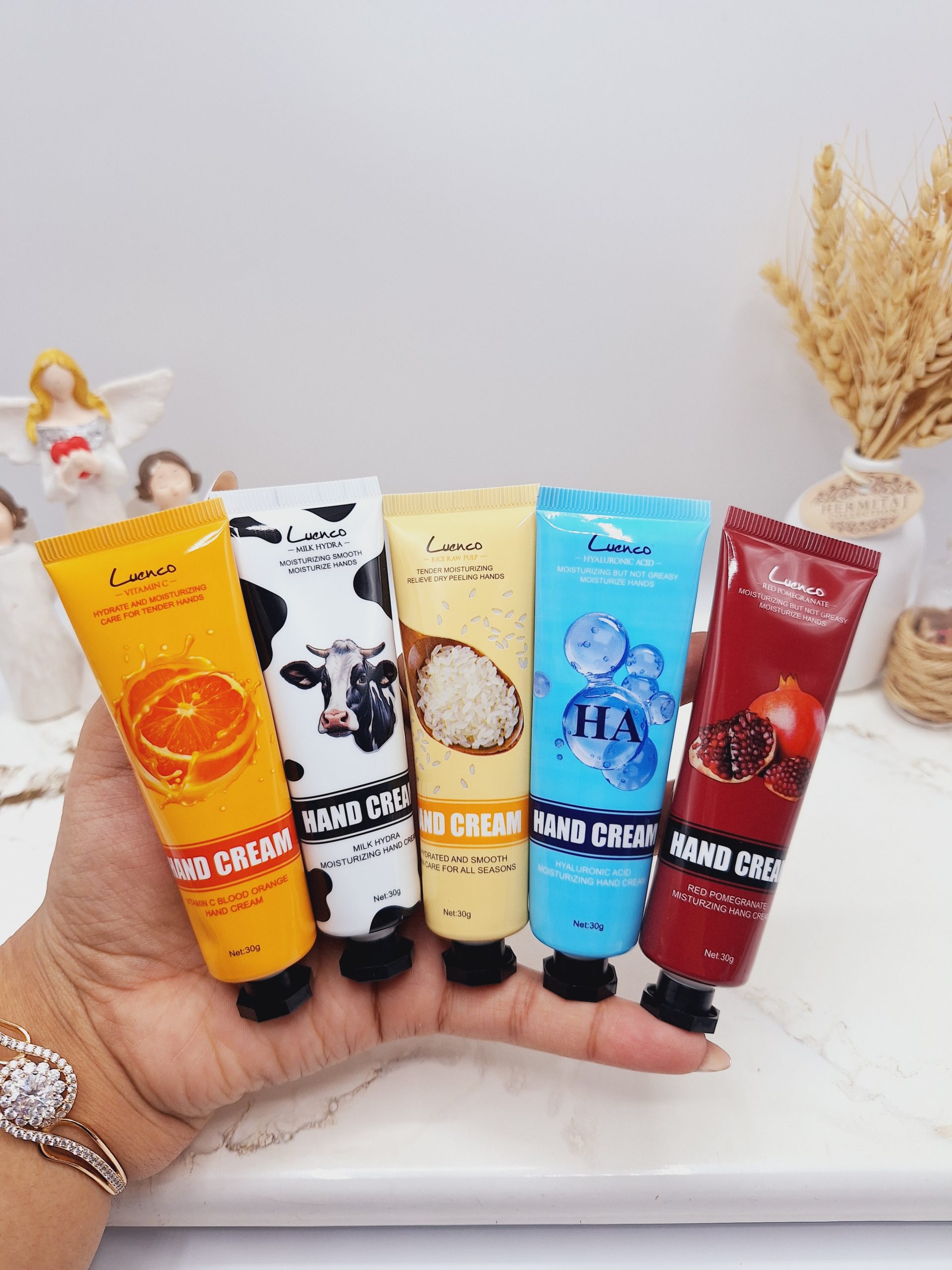 پک کرم دست 5تایی با کیفیت و پرطرفدار برند Luenco