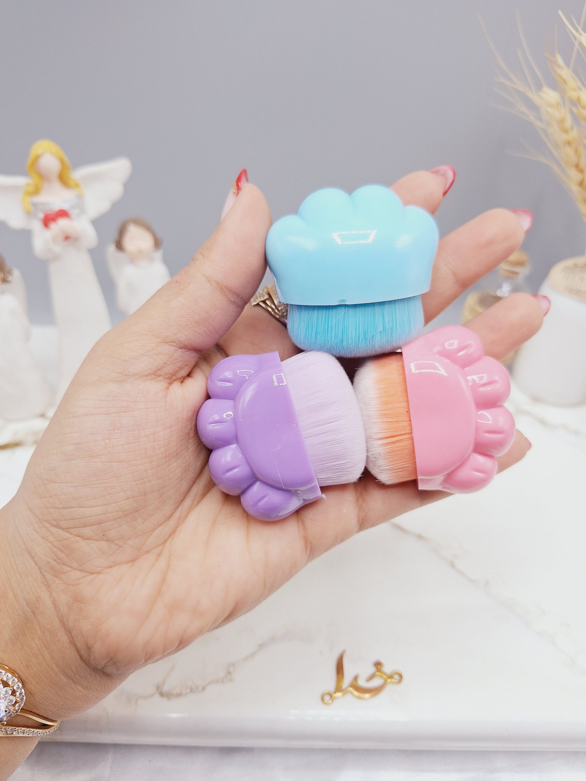 براش باکس دار طرح پنجه گربه