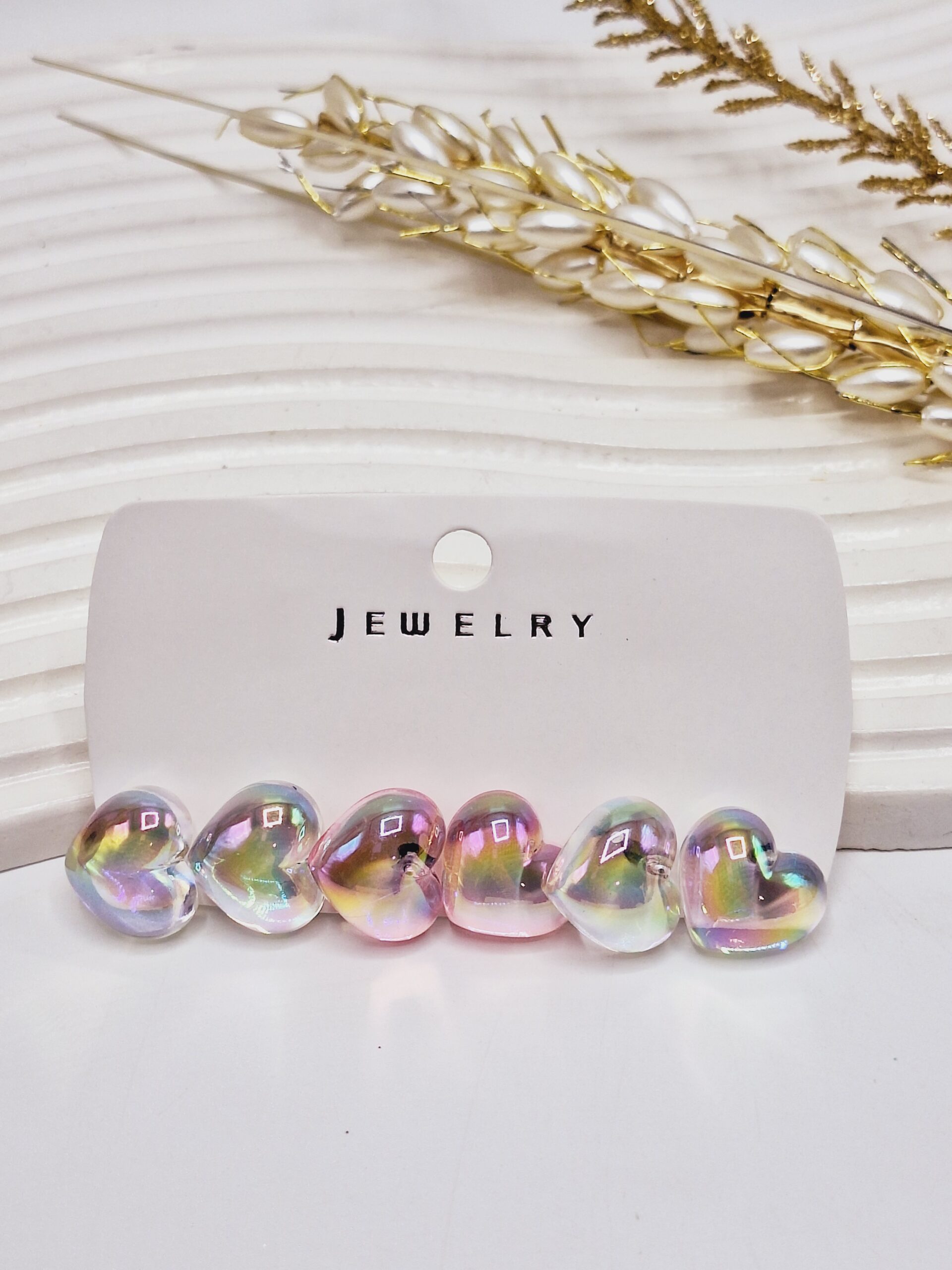 پک گوشواره آبنباتی قلب طرح ششم