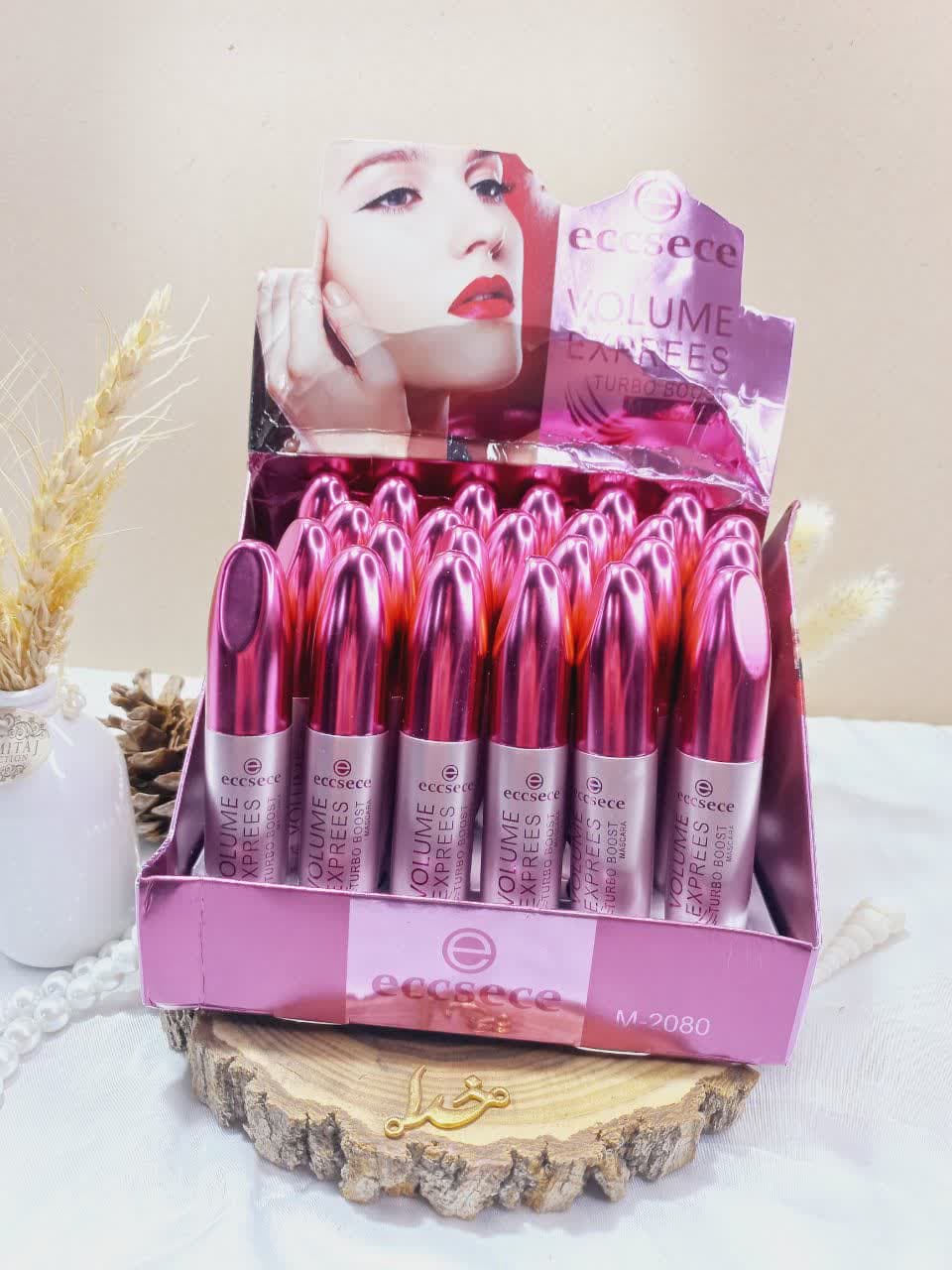 ریمل پرطرفدار مشکی بدنه فلزی صورتی اسسس ECCSECE