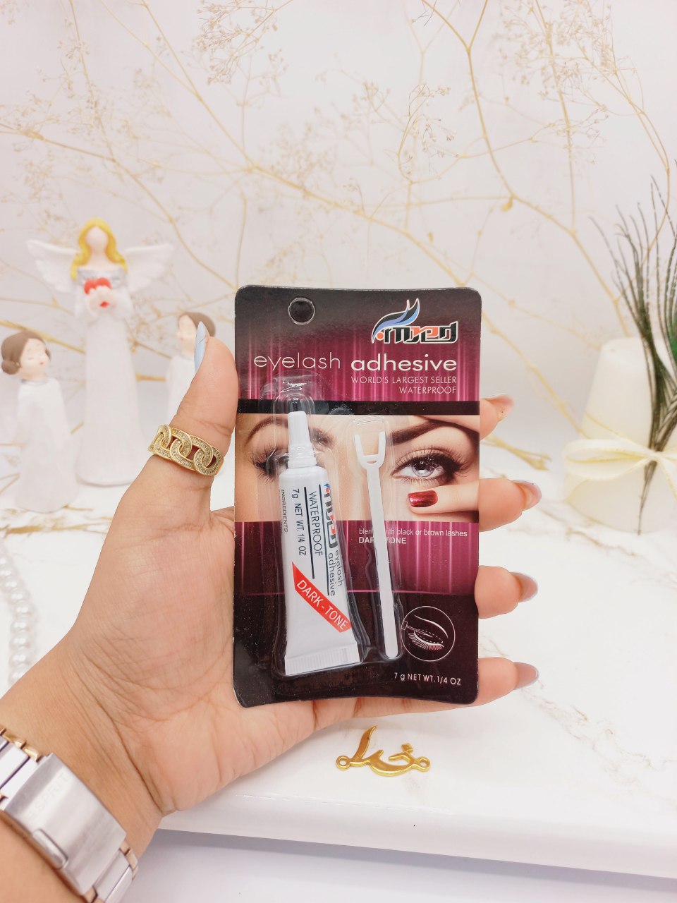 چسپ مژه ضد آب eyelash adhesive کد 6438