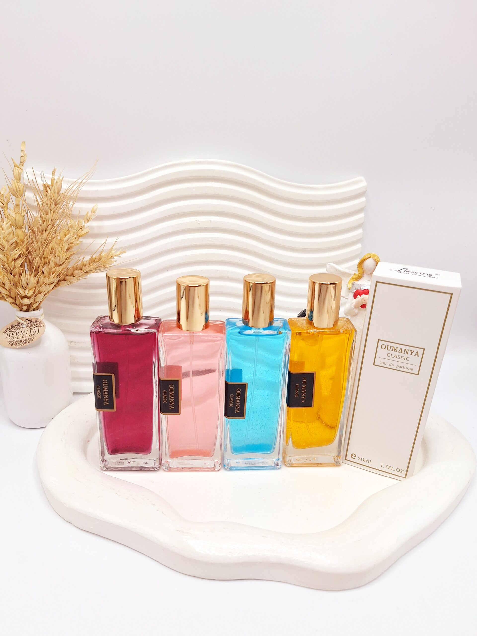 بادی اسپلش شاین دار خوشبو OUMANYA CLASSIC حجم 50 میل کد 1018