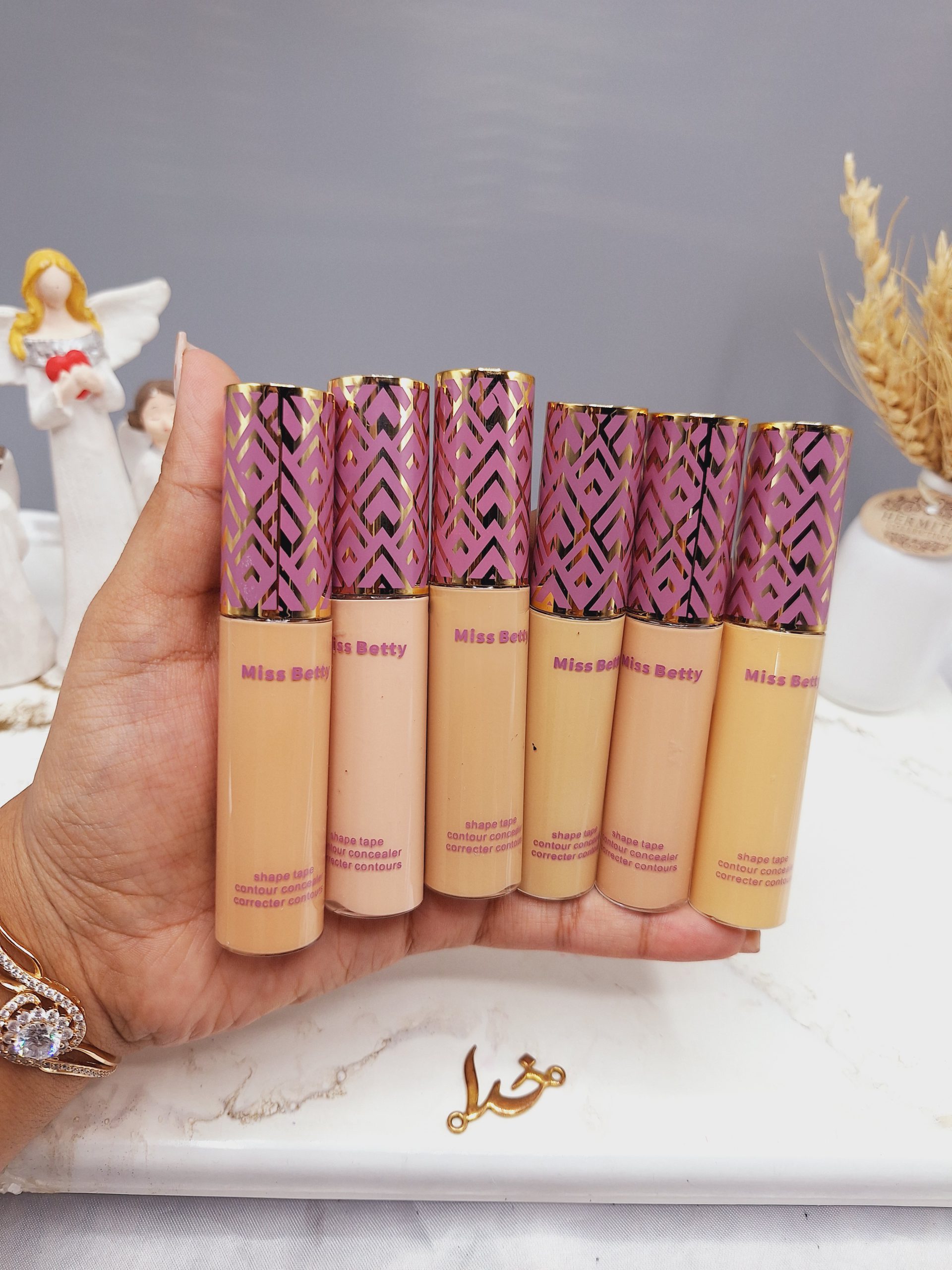 کانسیلرزیرچشم برند میس بیوتی MissBetty مناسب پوشانندگی عیوب صورت کدL1145