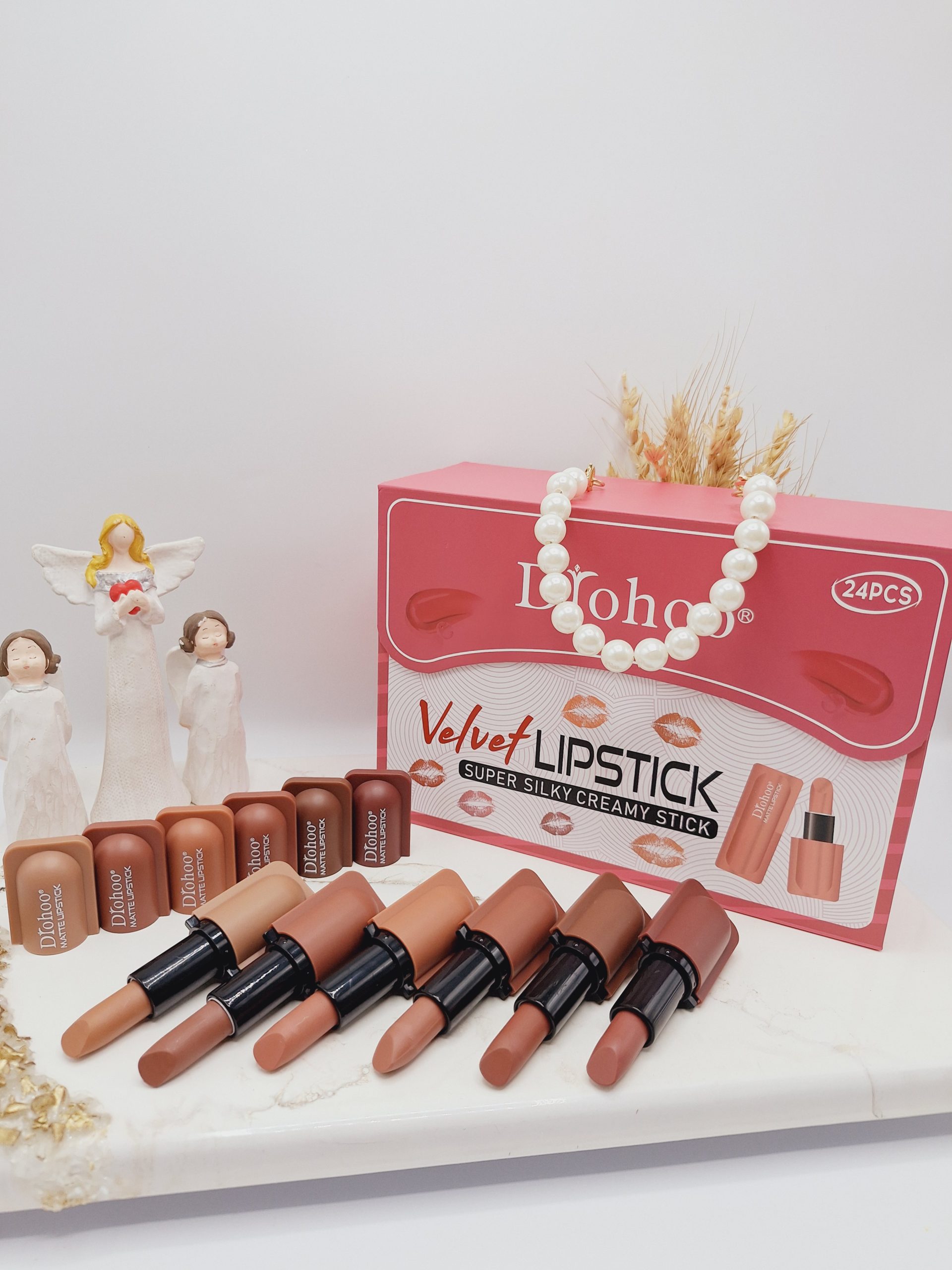 پک رژ 24 تایی مدل کیف زنانه برند دروهو Drohoo کد ZY23076