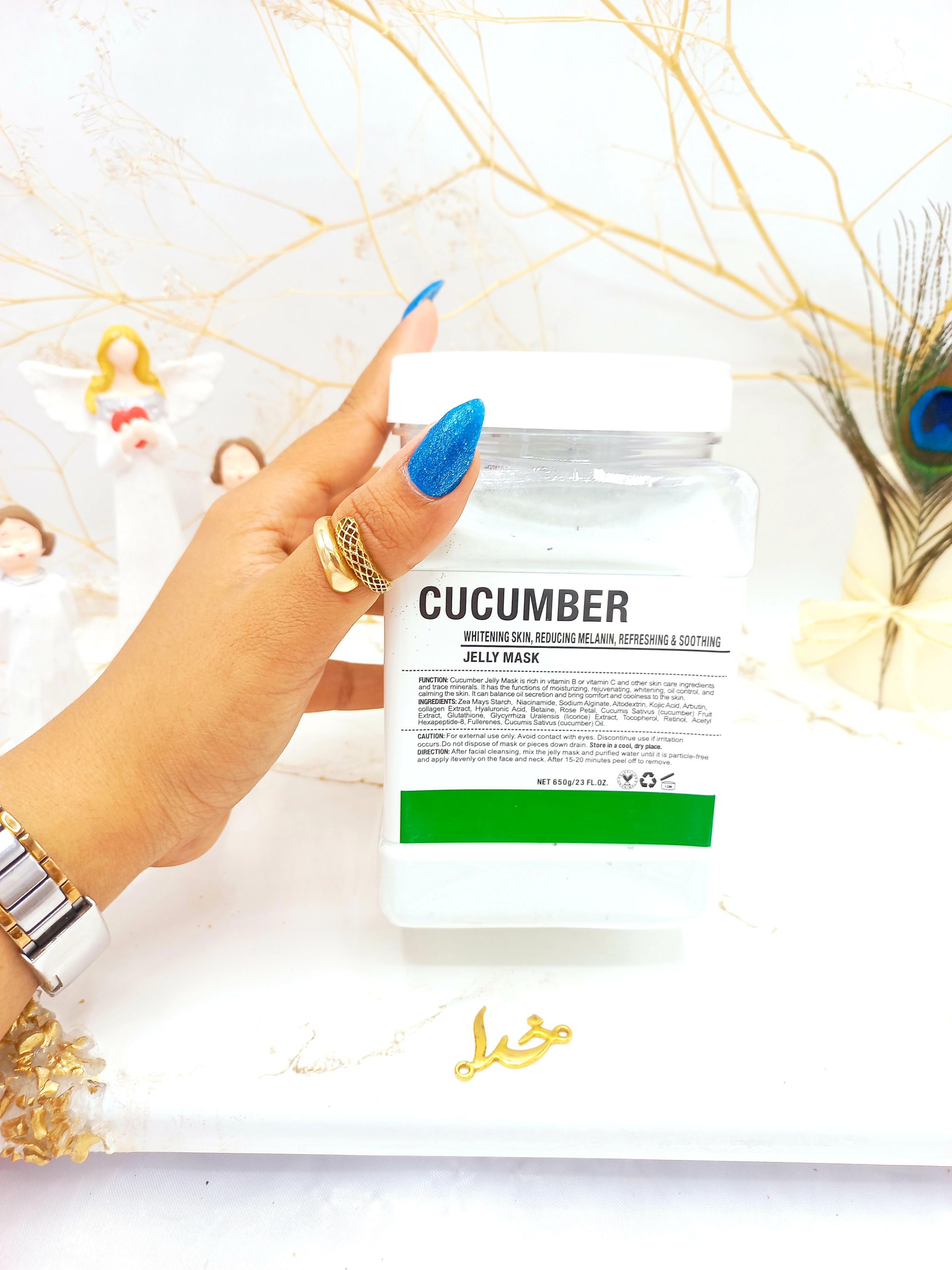 ماسک هیدروژلی خیار 650 گرمی CUCUMBER ساخت چین