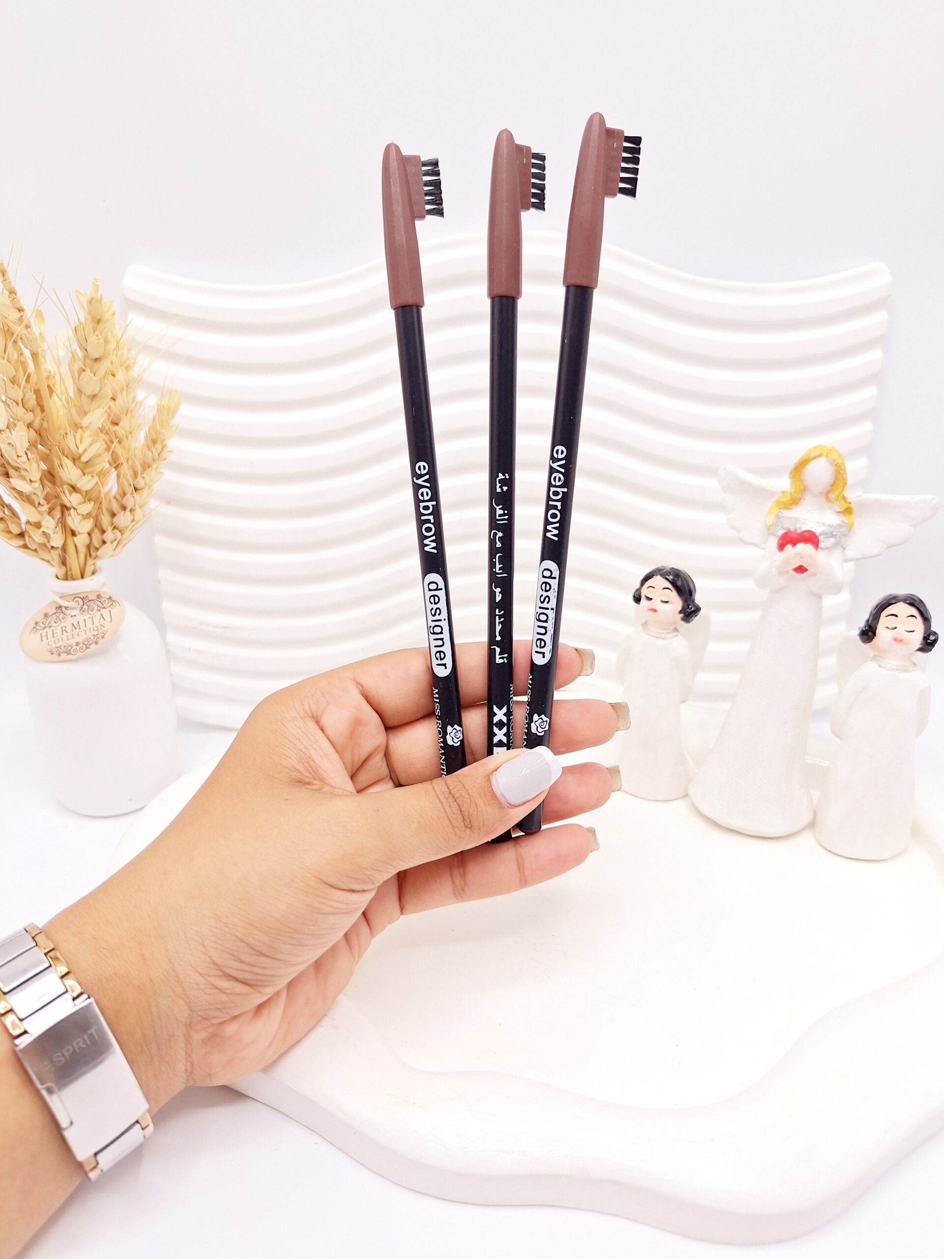 مداد ابرو شانه دار برند لیدی پیور