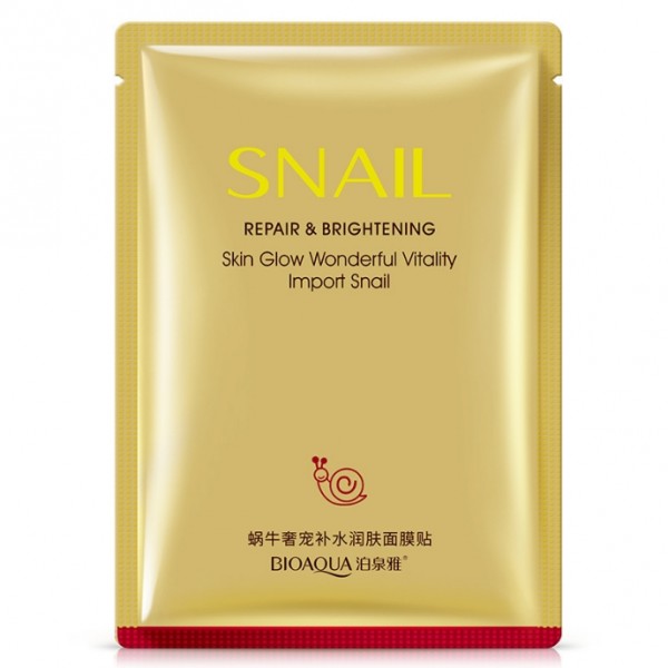 ماسک ورقه ای حلزون طلایی بیوآکوا BIOAQUA | پخش عمده
