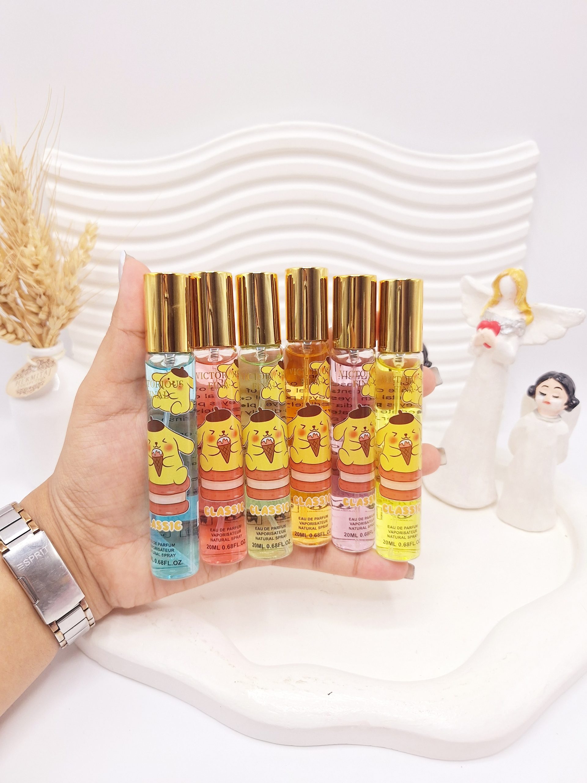 عطر قلمی طرح فانتزی خرسی رایحه خوشبو  VF6635