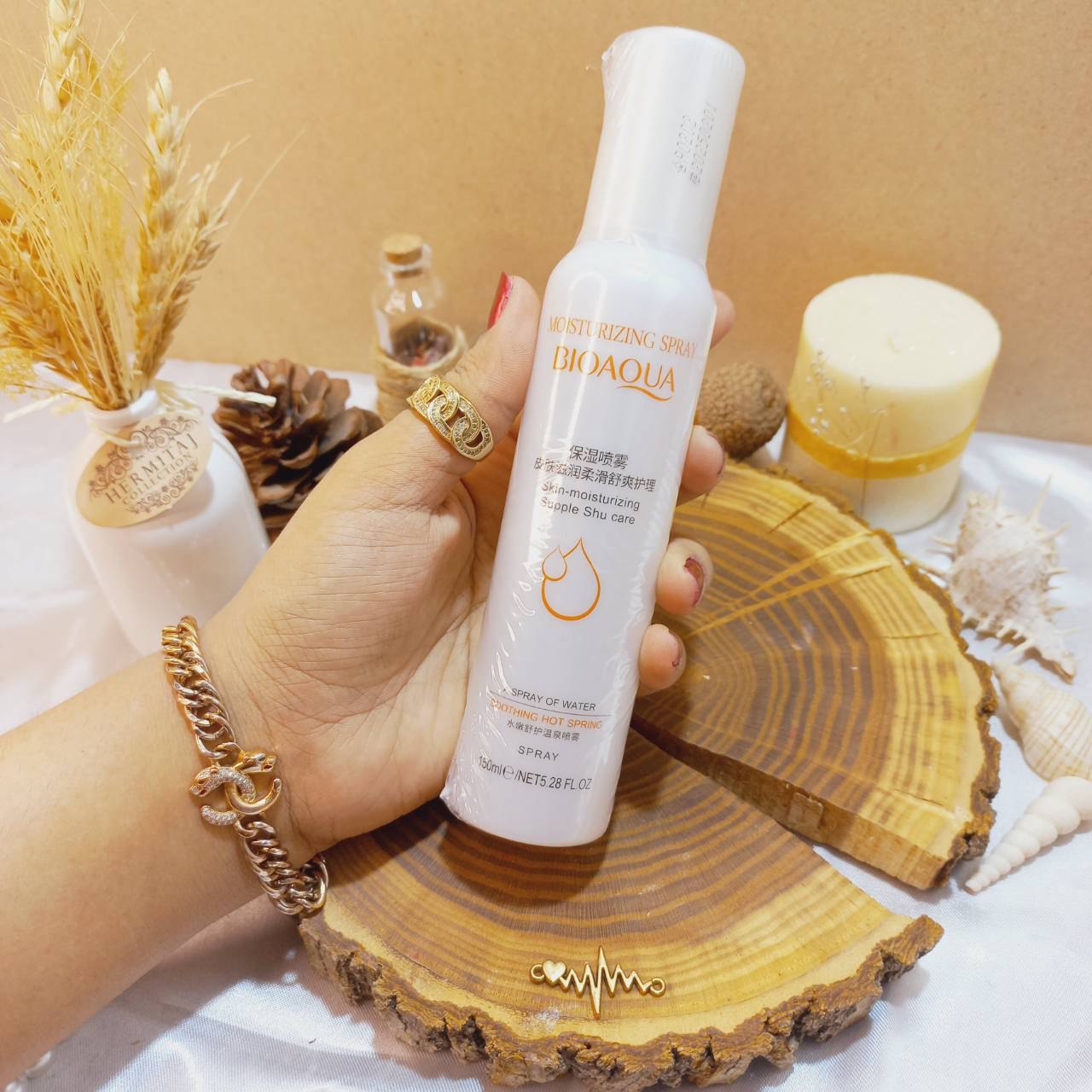 اسپری آبرسان گیاهی گل رز بیوآکوا BIOAQUA کد BQY2874