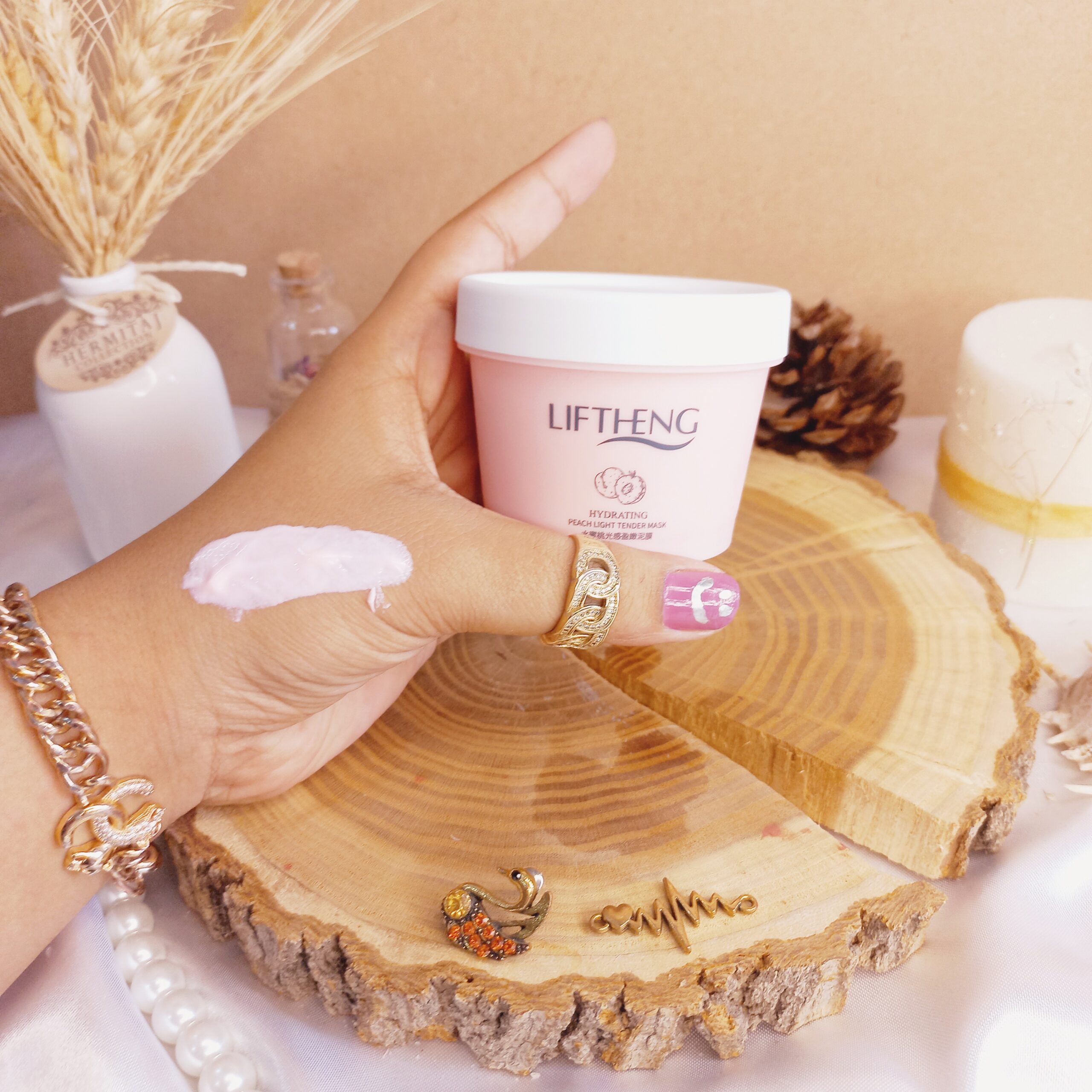 ماسک گچی آبرسان هلو LIFTHENG