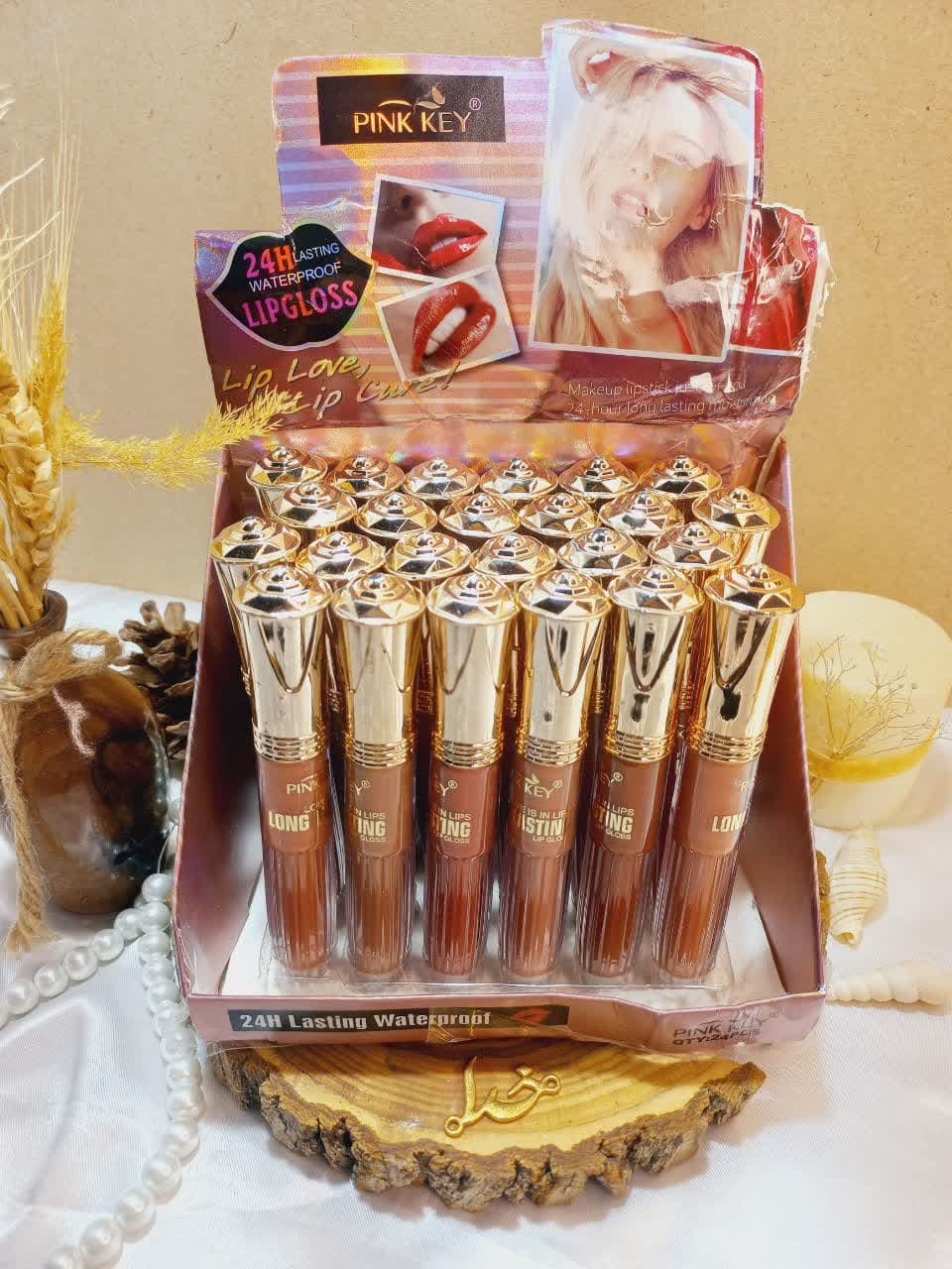 رژ لب مایع 24 ساعته ضدآب پینک کی PINK KEY کد PK2515