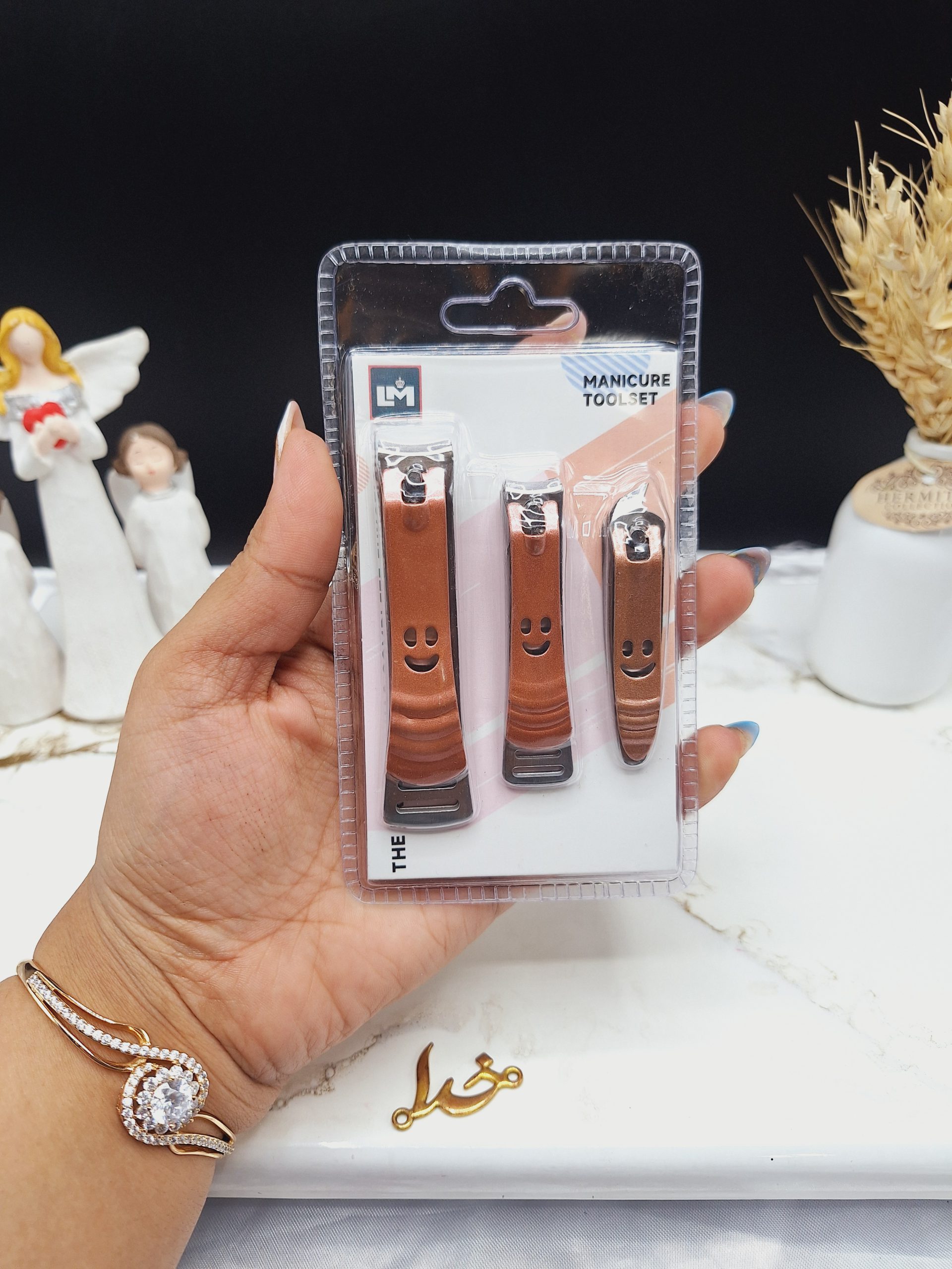 پک ناخن گیر 3 عددی MANICURE TOOL کد 1122