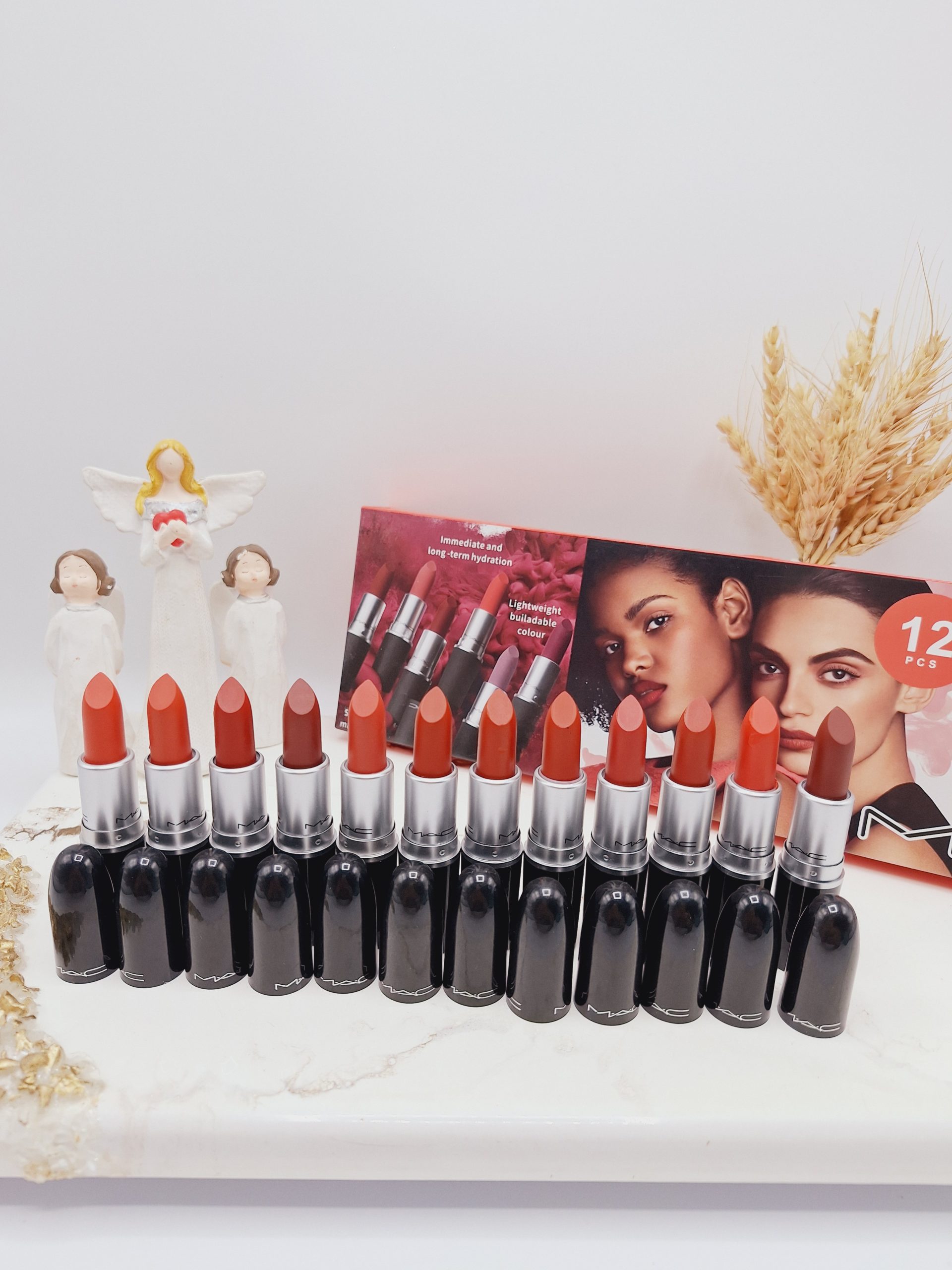 پک رژ 12 عددی جامد کد 6264