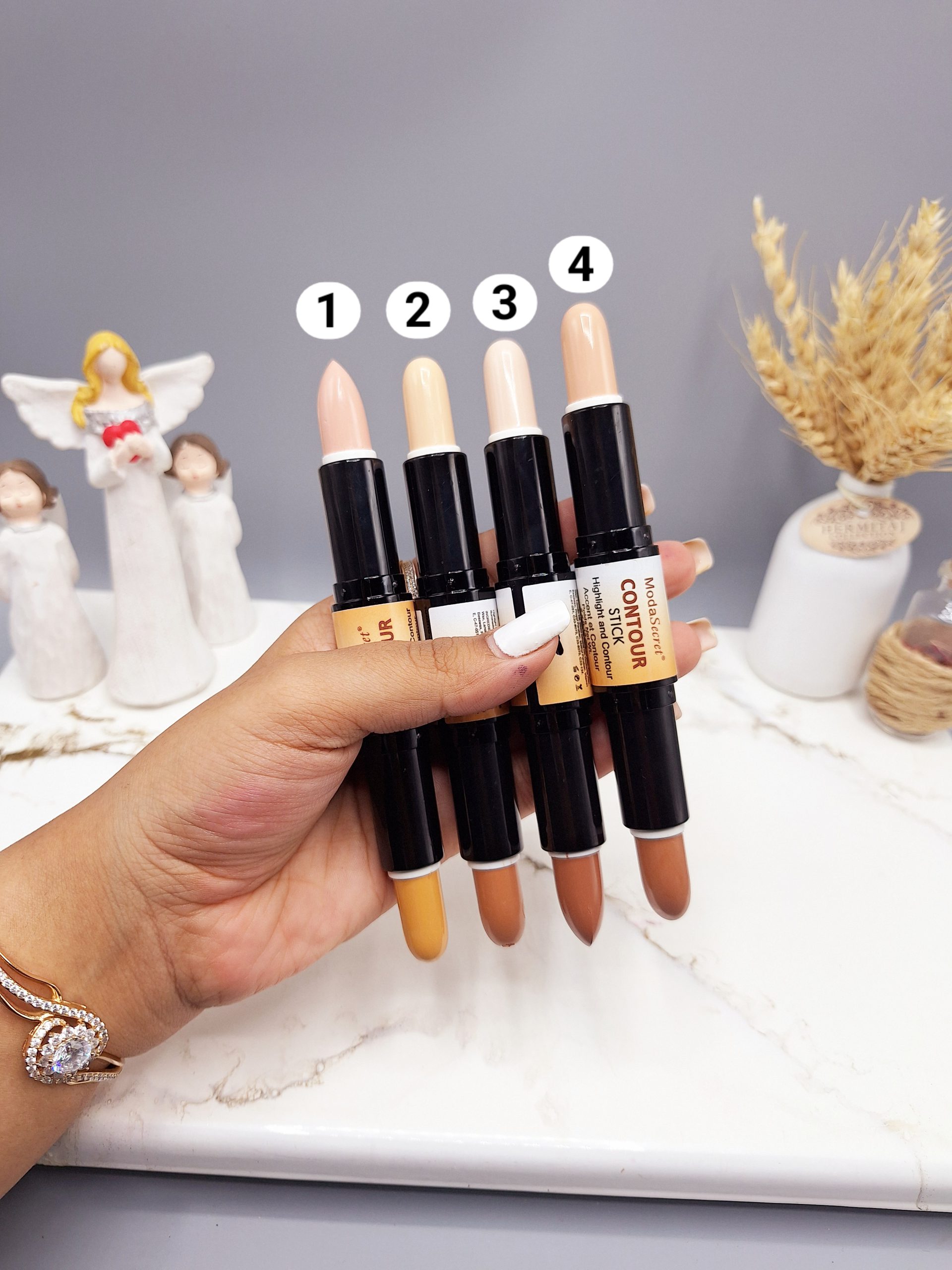 کانتور و کانسیلر استیکی دو طرفه Moda Seret کد YL0133