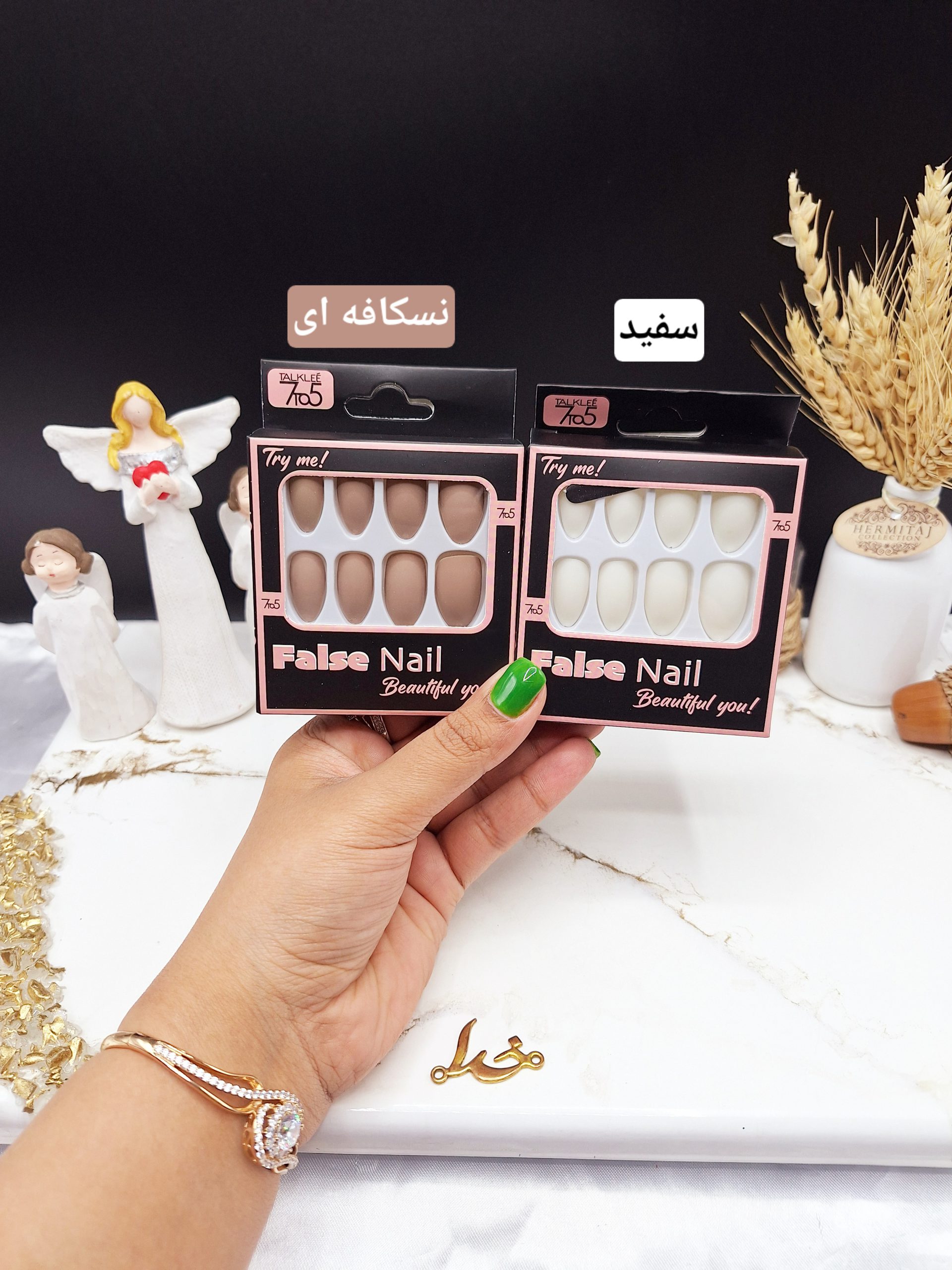 پک ناخن مصنوعی 12عددی مات برند 7TO5 کد 5016