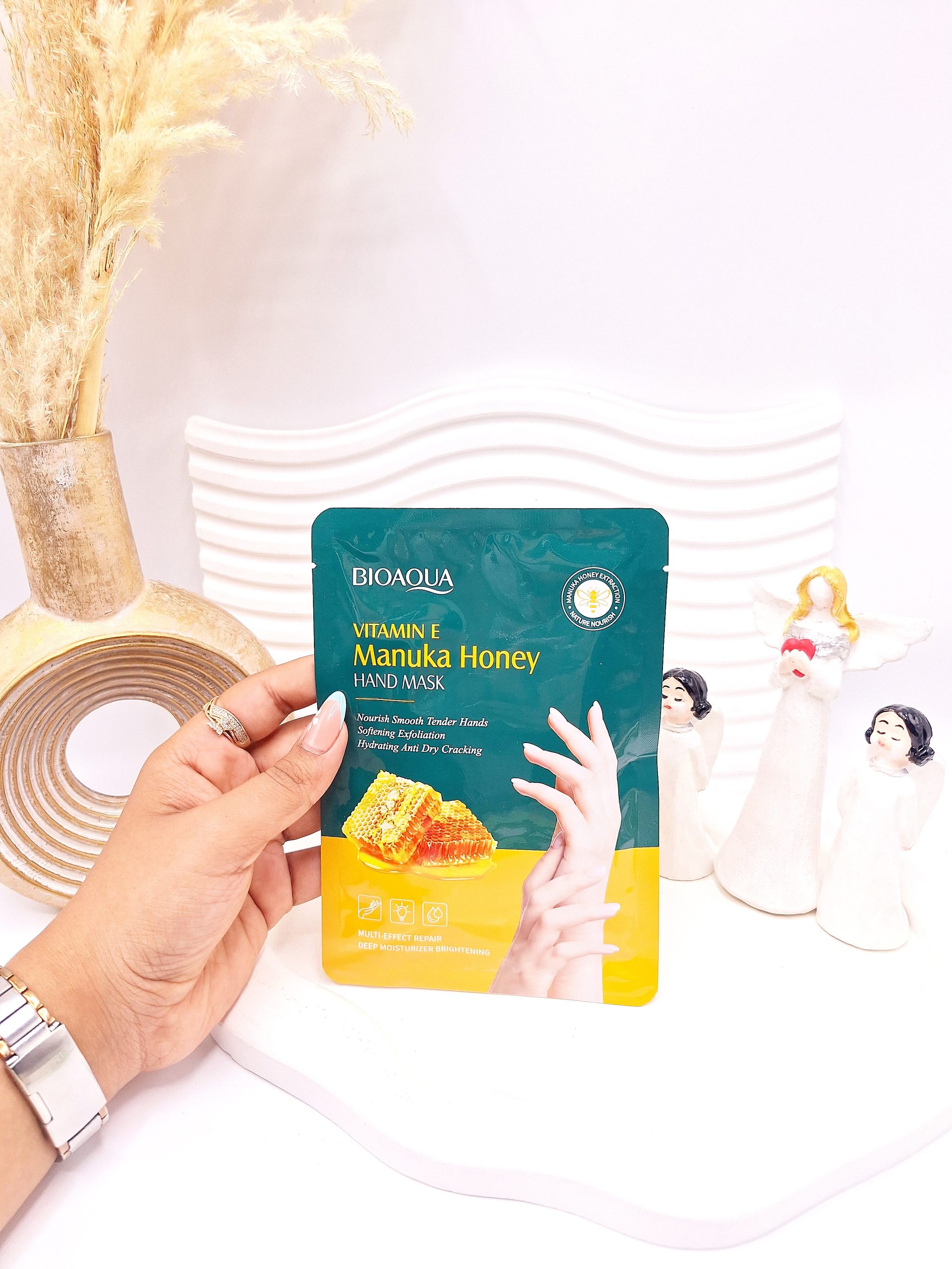 ماسک دست ویتامین E رایحه عسل بیوآکوا