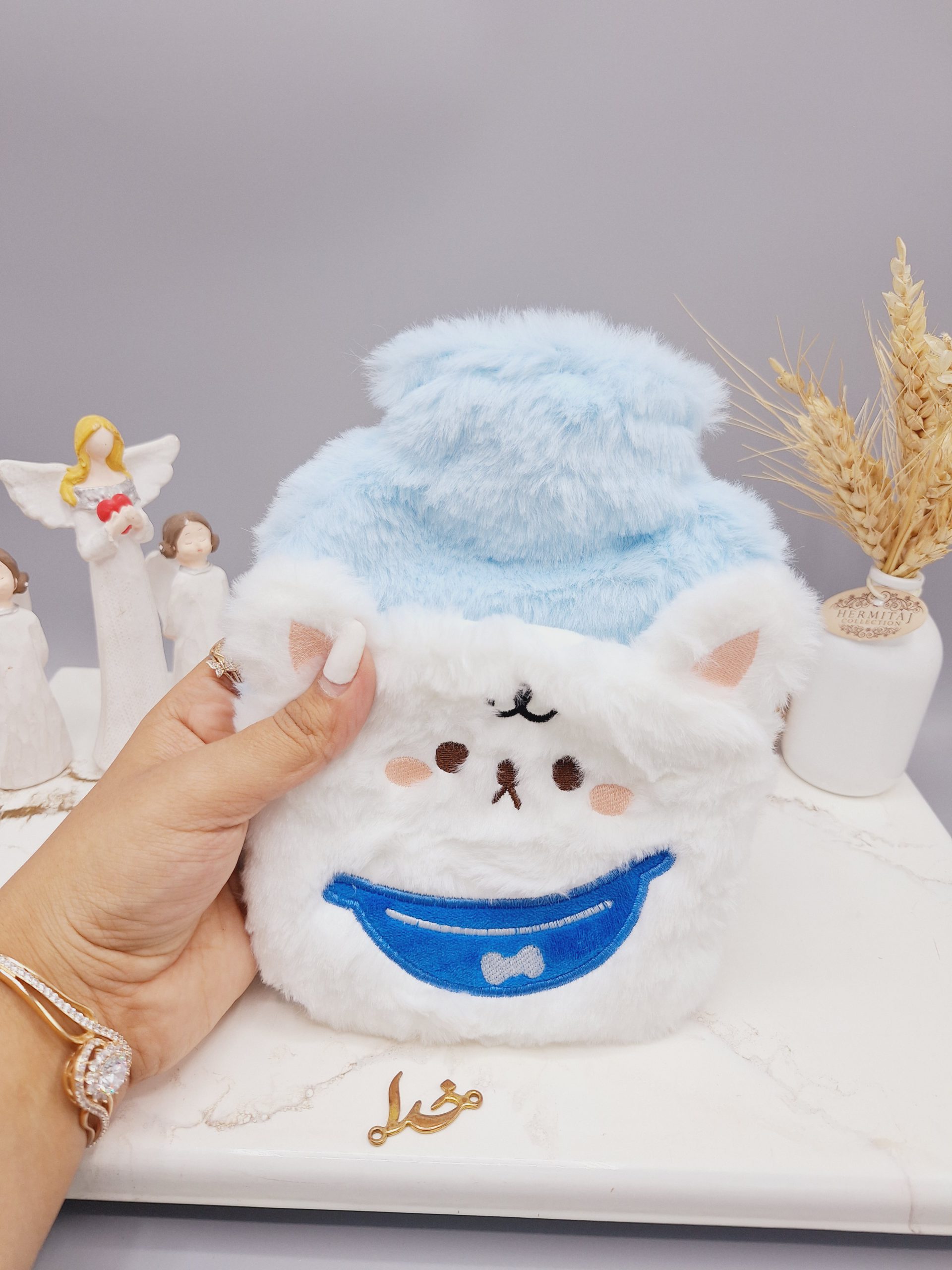 کیسه آبگرم پشمالو طرح حیوانات کیوت وارداتی