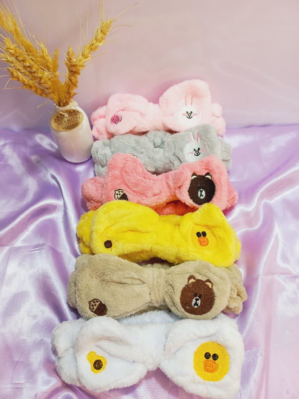 هدبند حوله ای دخترانه طرح میشا MISSA | پخش عمده