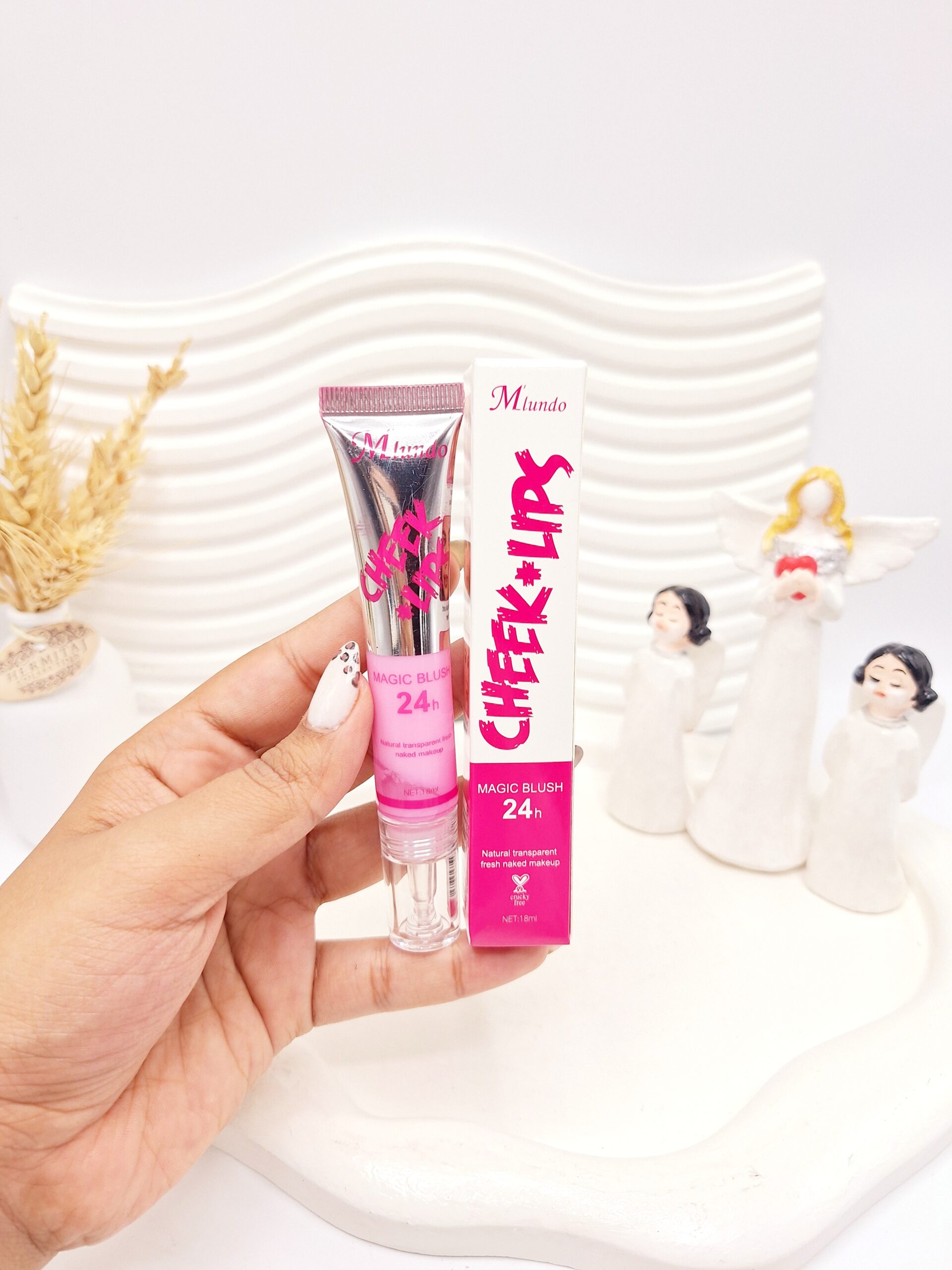 رژگونه حرارتی جادویی میلاندو اورجینال کد 5595