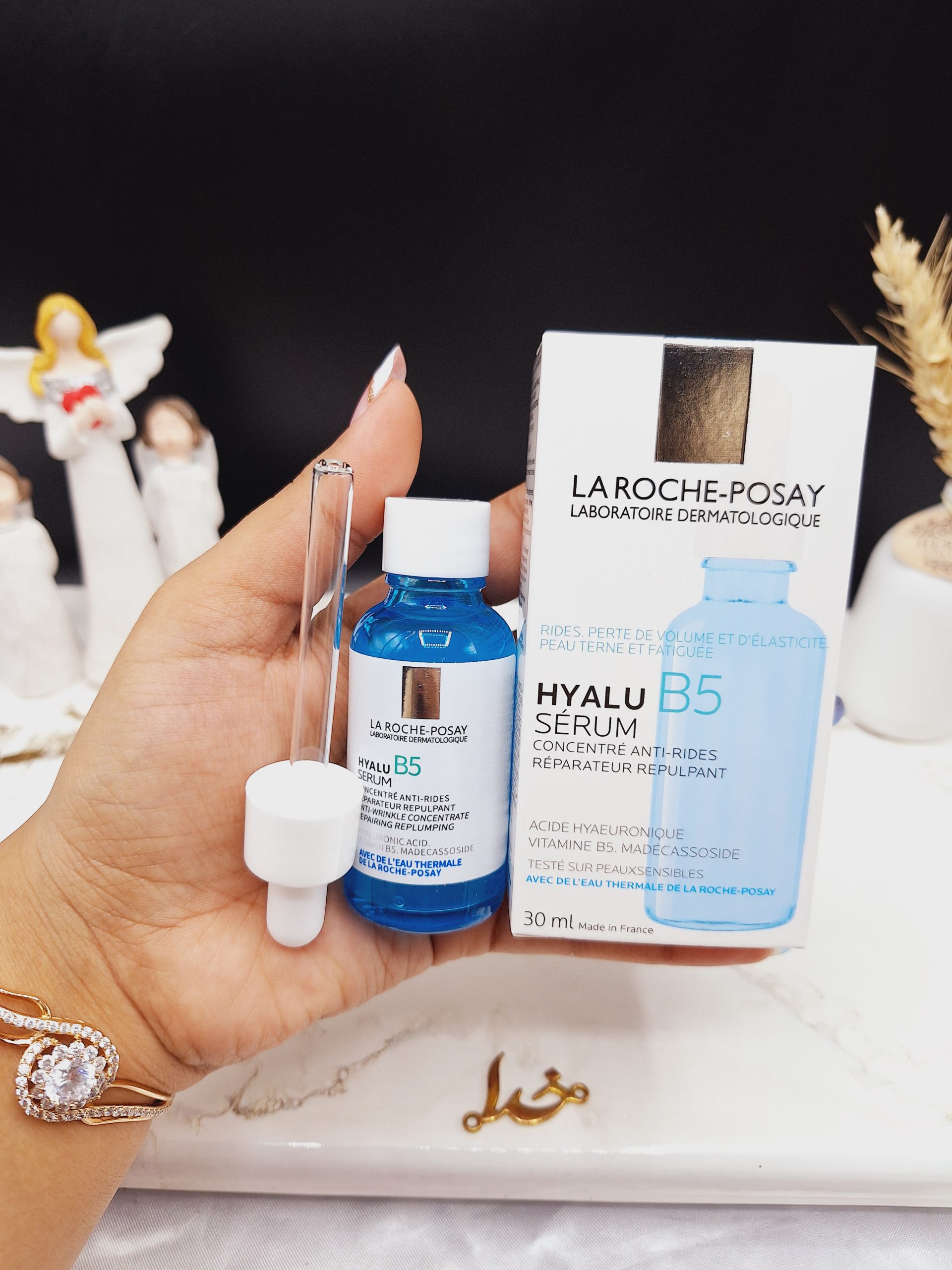 سرم‌ آبرسان هیالورونیک اسید لاروش پوزای ویتامین La Roche Posay B5 کد 3626