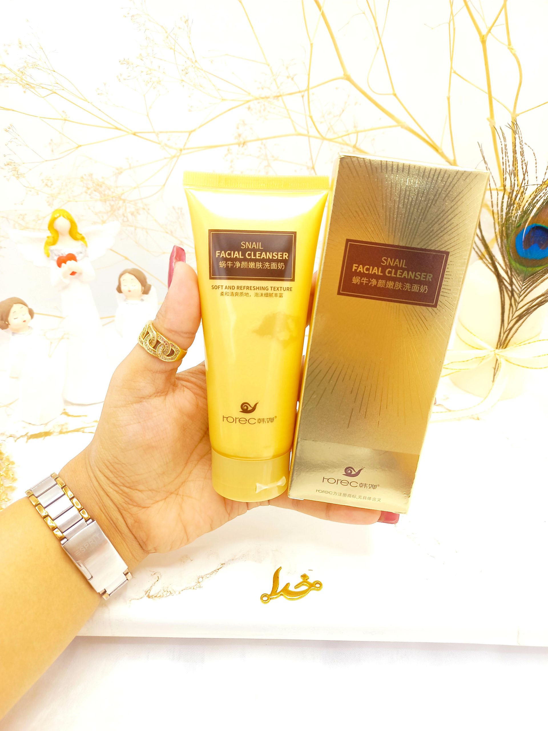 فوم شستشو صورت حلزون رورک rorec کد HC78280