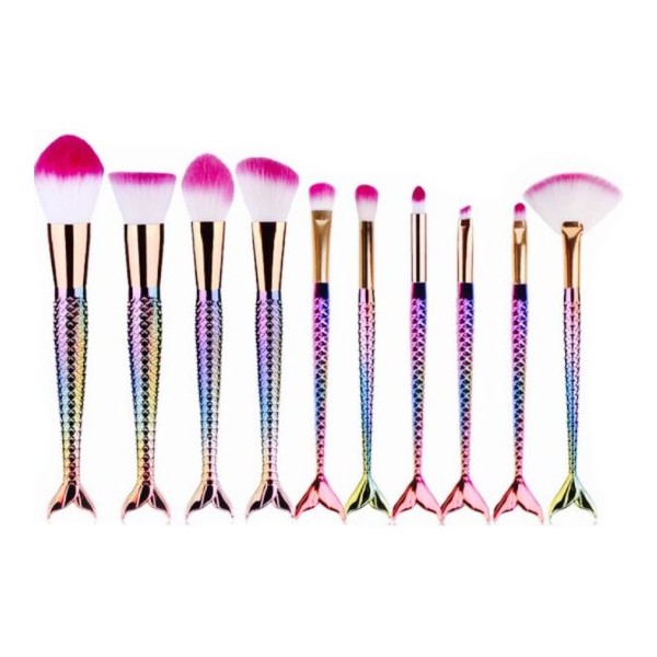 ست براش 10 عددی پری دریایی | پخش عمده