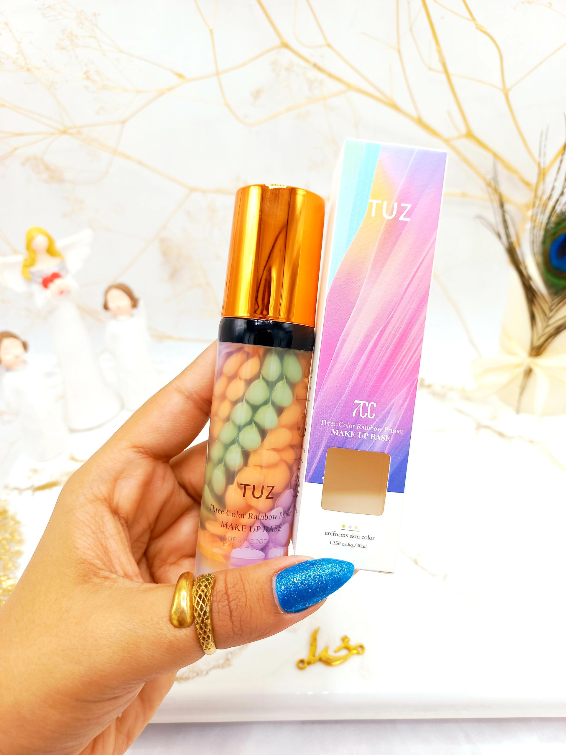 پرایمر رنگین کمانی و زیرساز آرایشی توز TUZ کد 0408