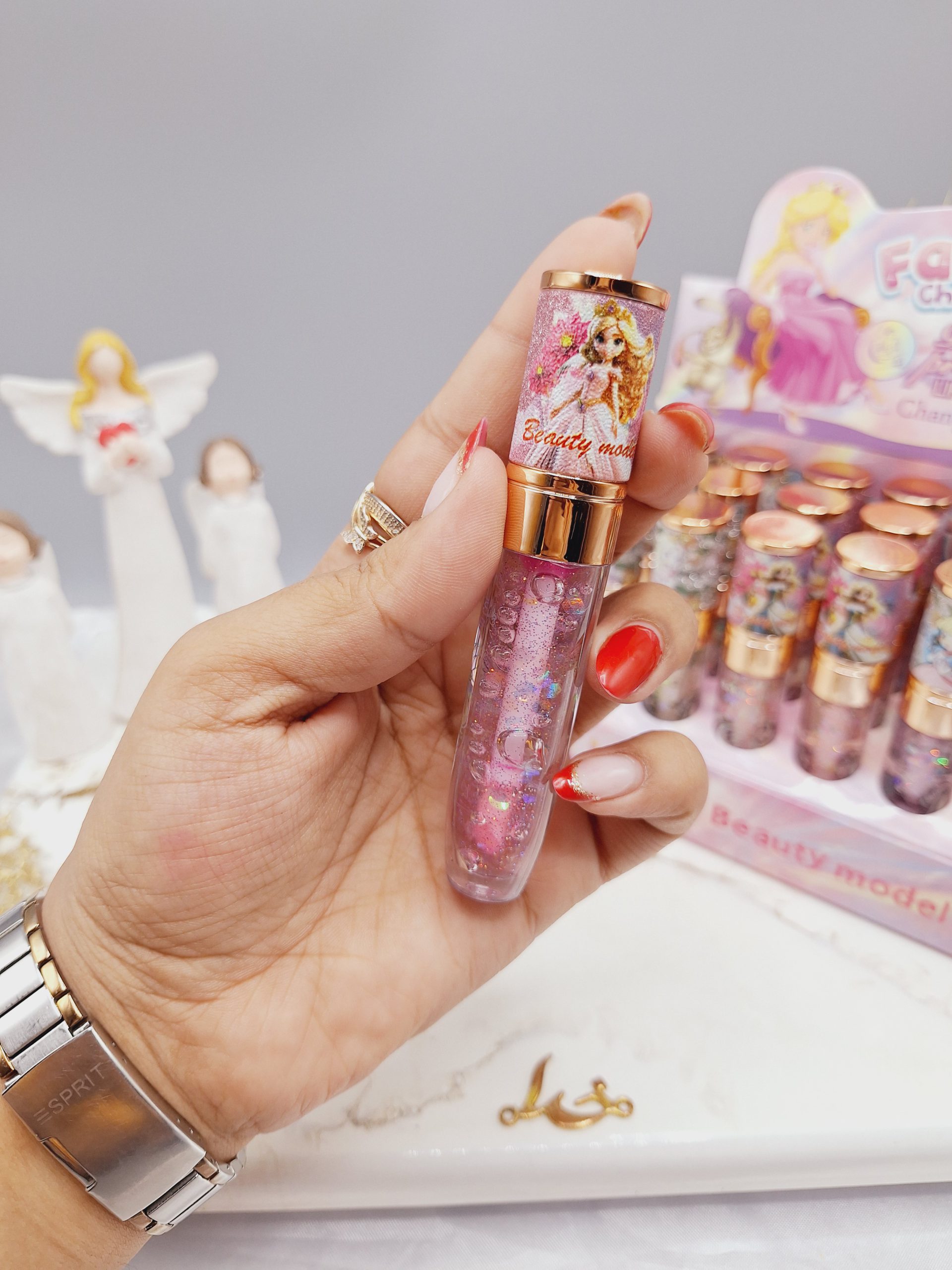 برق لب حرارتی طرح پرنسس دیزنی‌ برند Beauty model کد L7080