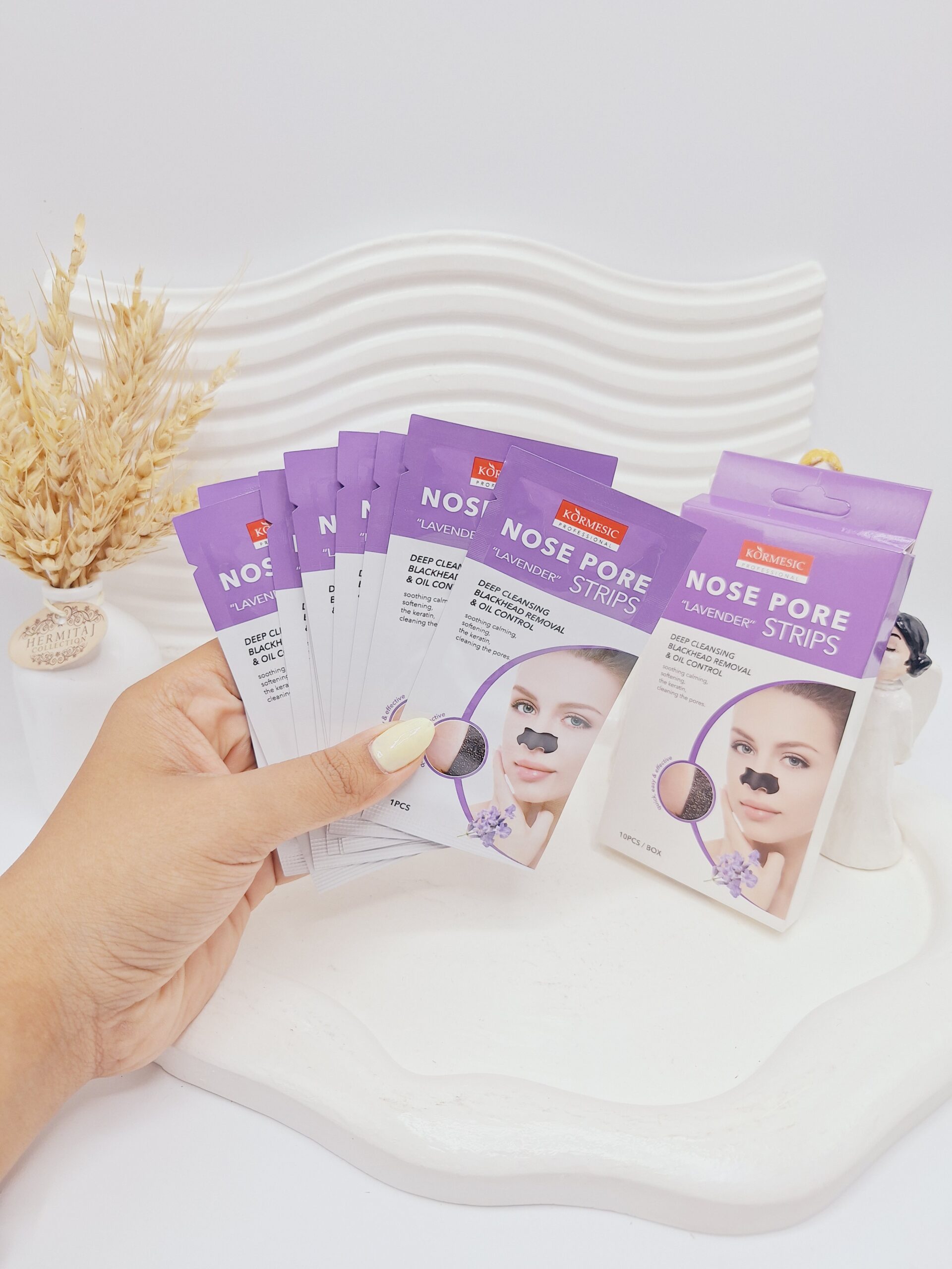 چسب پاک کننده بینی کورمسیک کارتن بنفش کد 5595