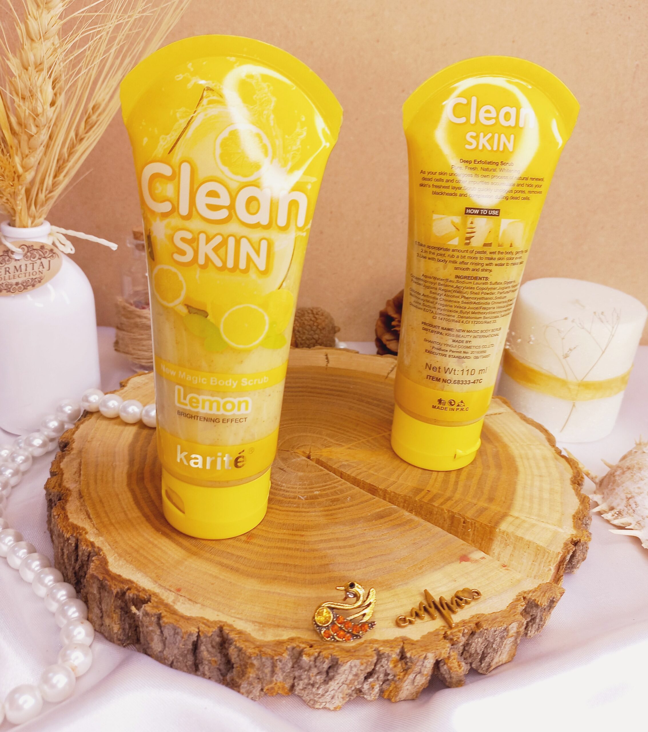 اسکراب تیوپی لیمو کاریته