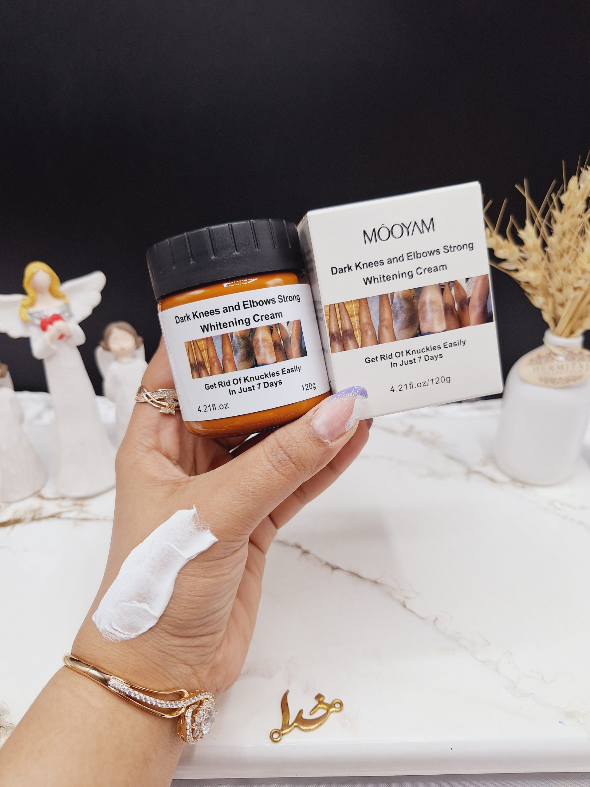 کرم سفید کننده قوی زانو و آرنج مویام MOOYAM کد 6515
