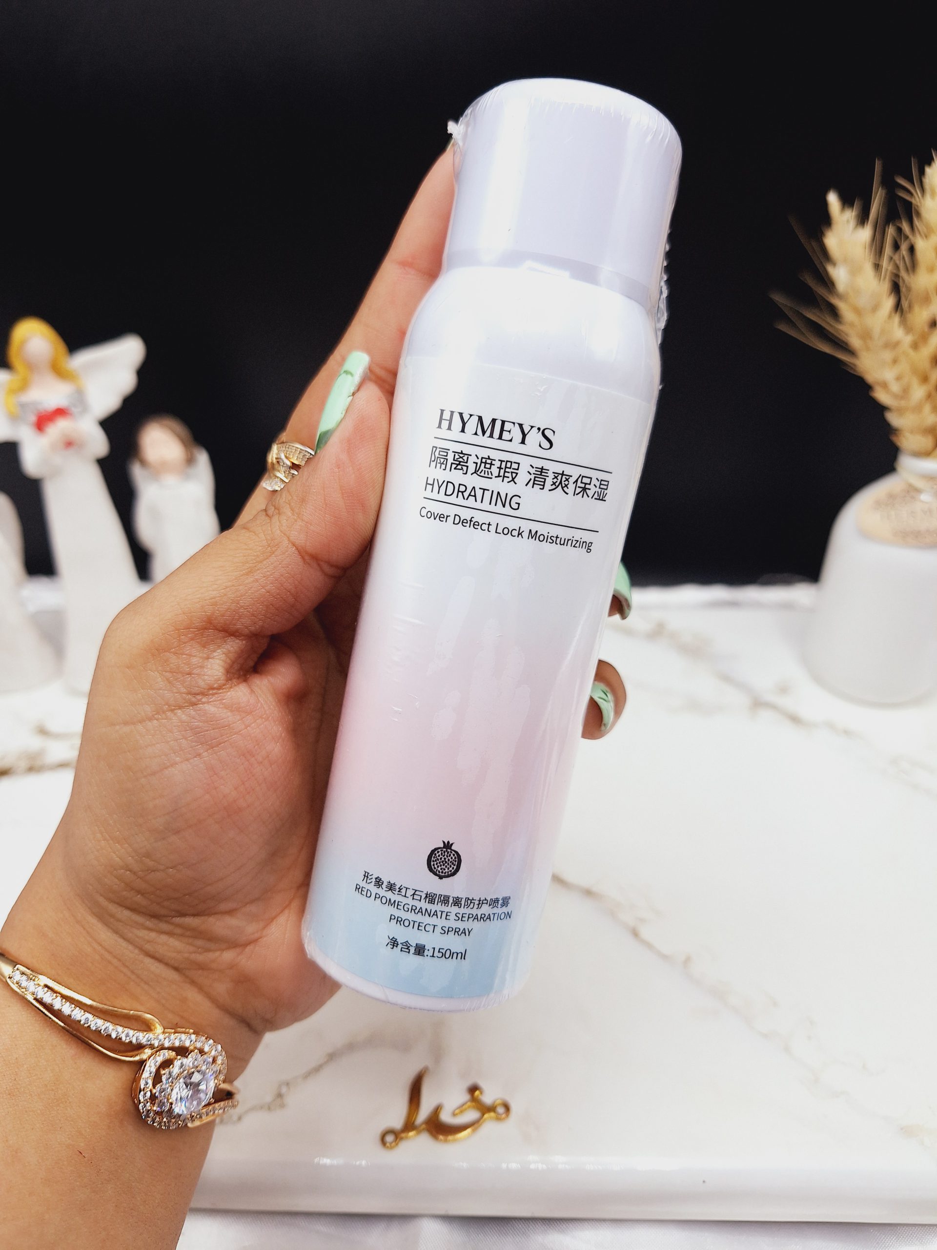 اسپری ضد آفتاب و روشن کننده انار برند HYMEYS کد 7587