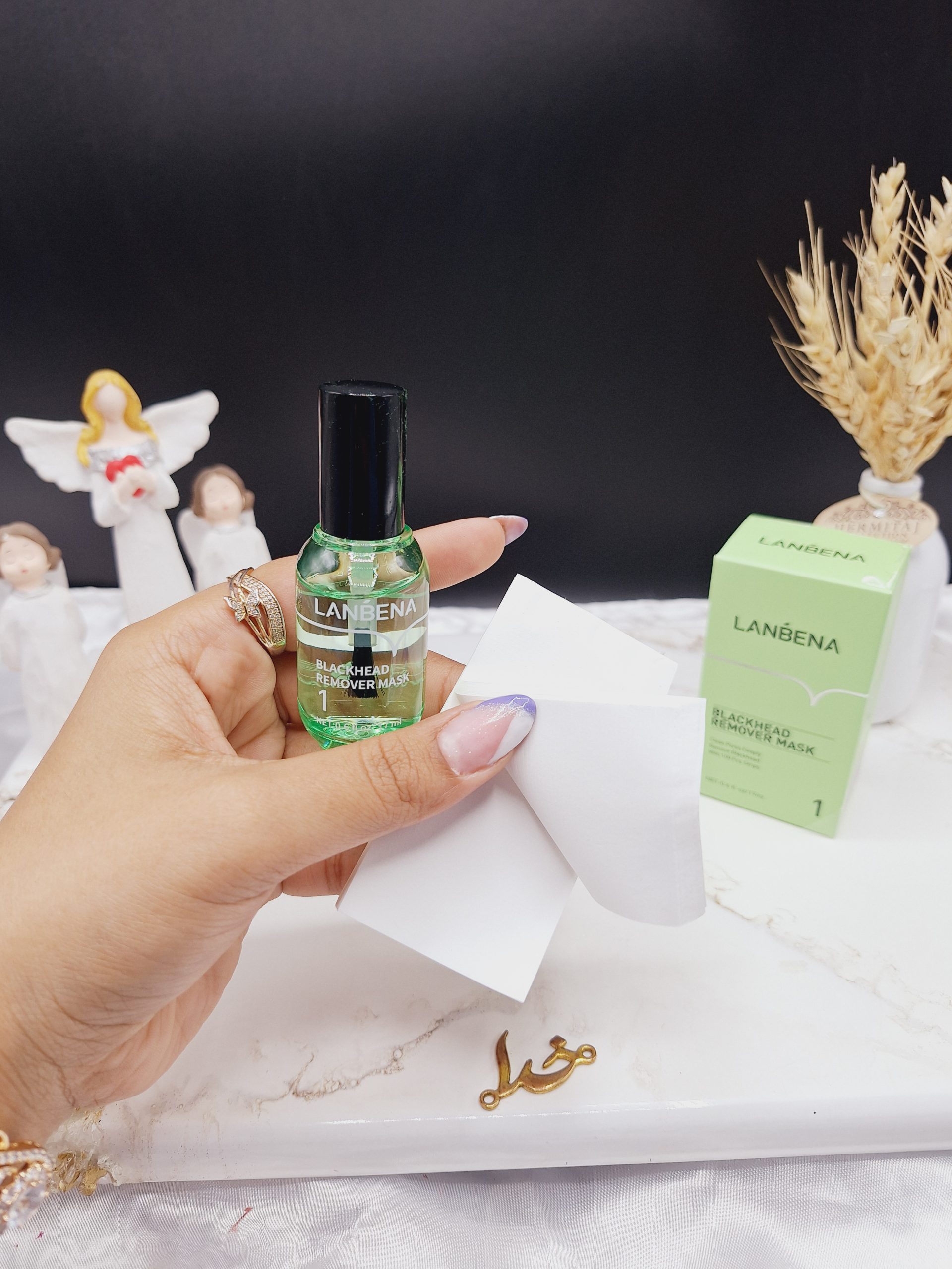 چسب بینی ضد جوش سرسیاه لانبنا LANBENA کد LB6115