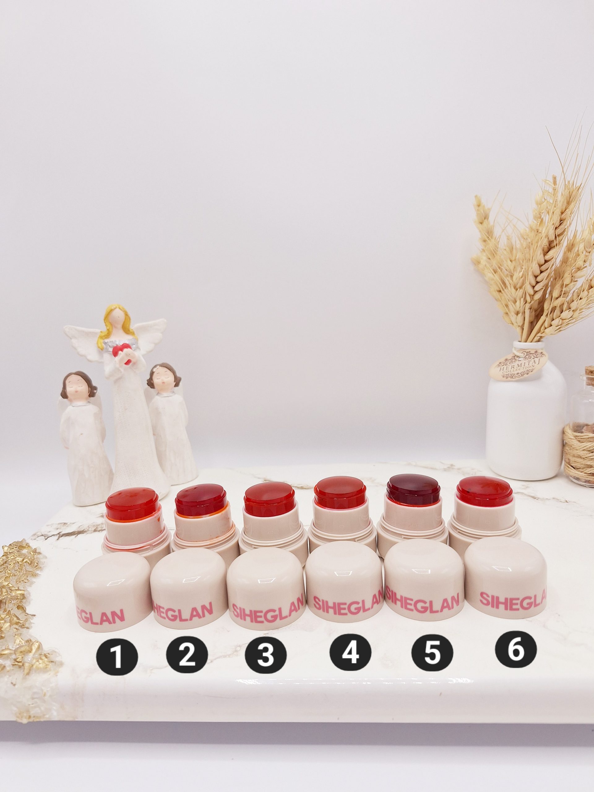 تینت ژله ای لب و گونه شیگلم کد 6031