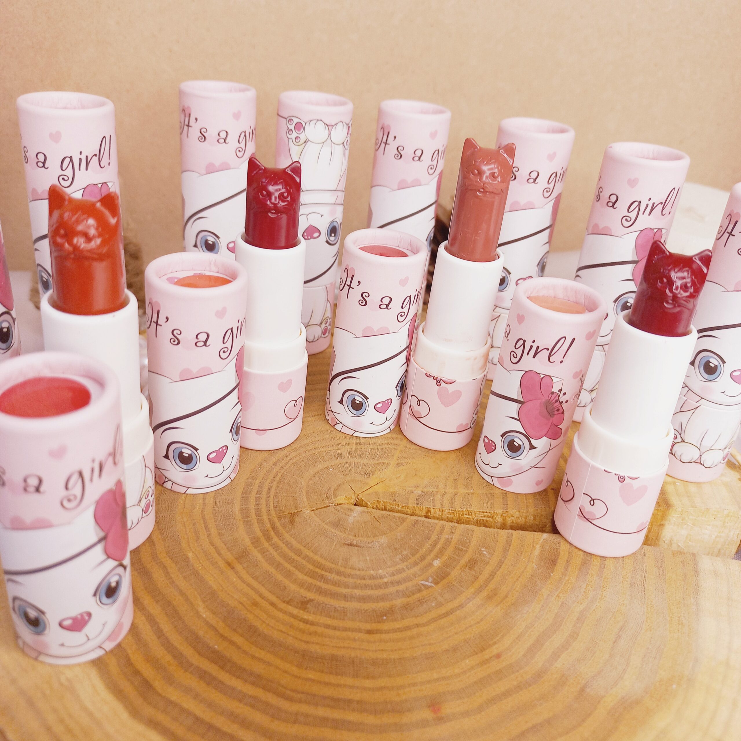 رژ لب جامد گربه صورتی COMFOR BEAUTY