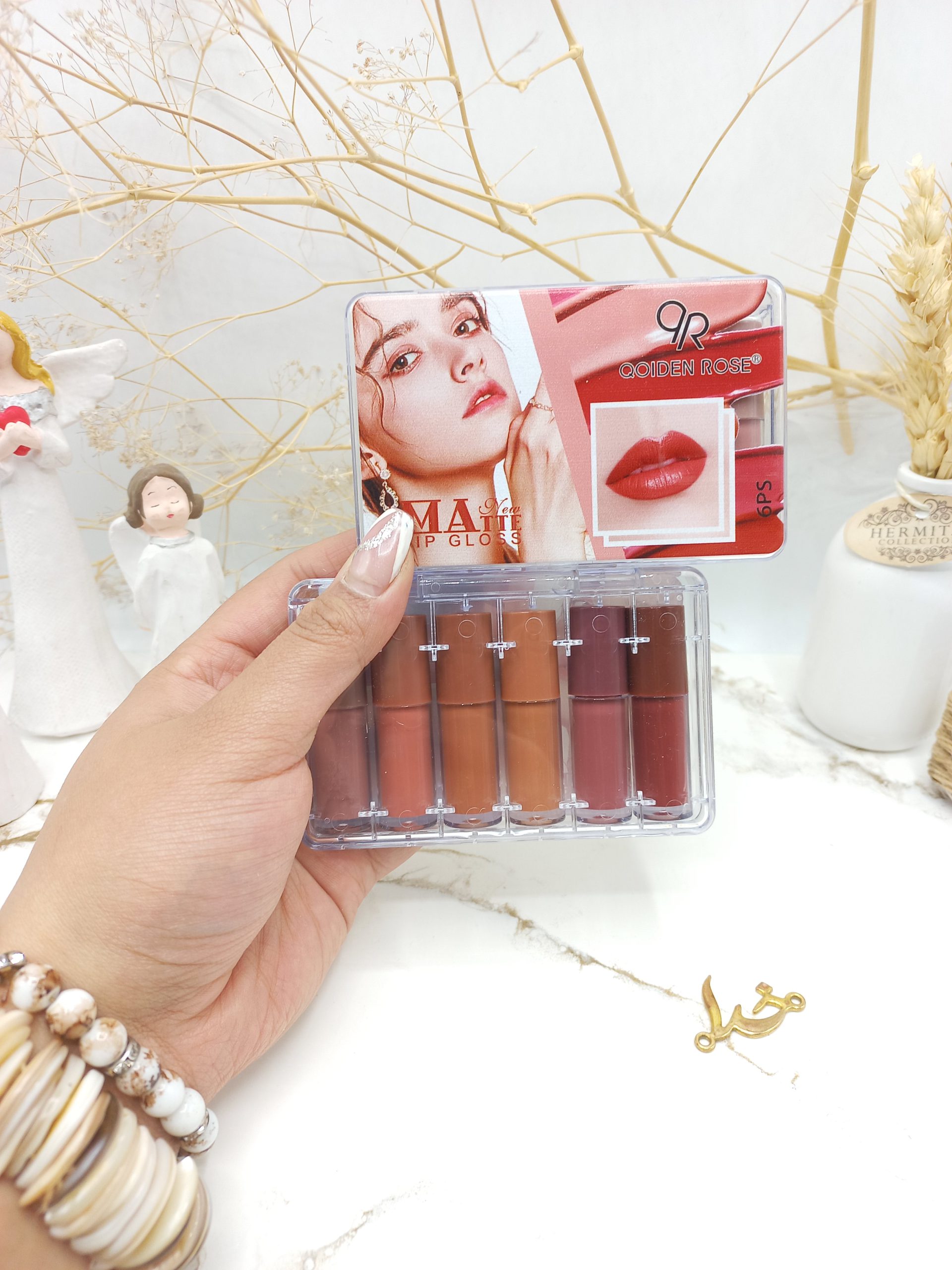 پک رژ مایع 6 عددی گلدن رز GOLDEN ROSE کد 1066